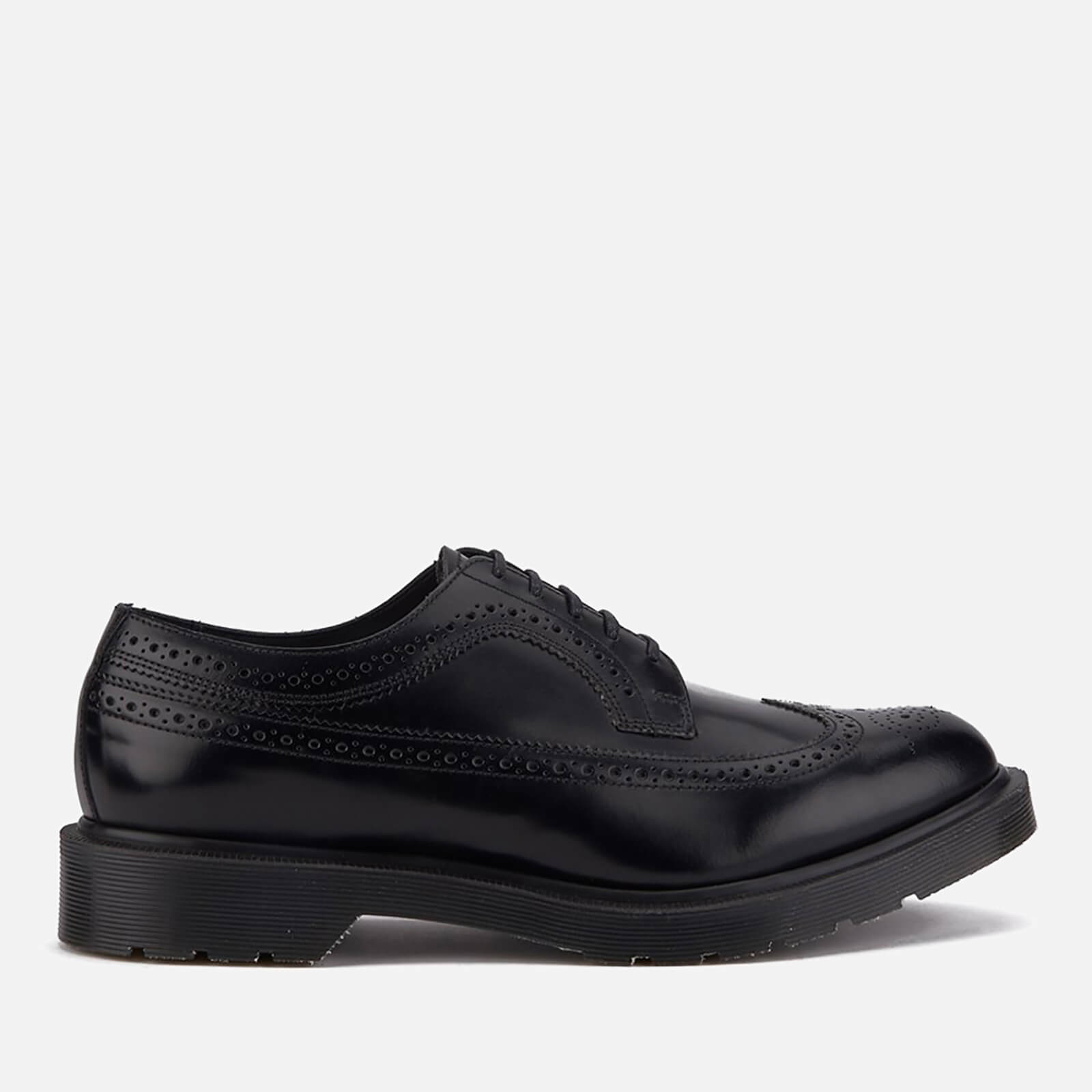 Dr. Martens Men s Made in England 3989 Leather Brogues Black Boanil Brush Allsole