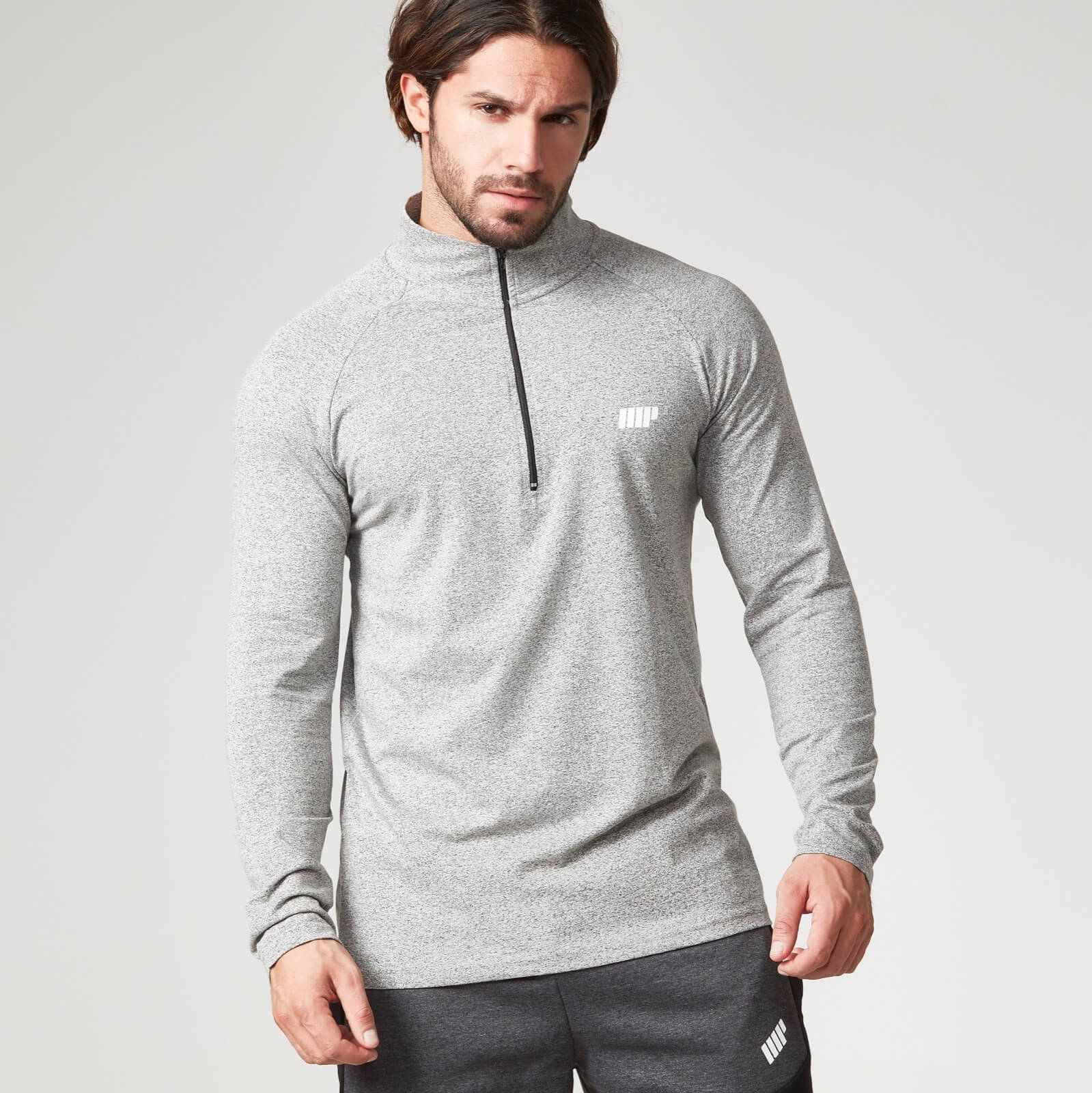 Under Armour STREAKER HALF ZIP - T-shirt à manches longues - black/noir - ZALANDO