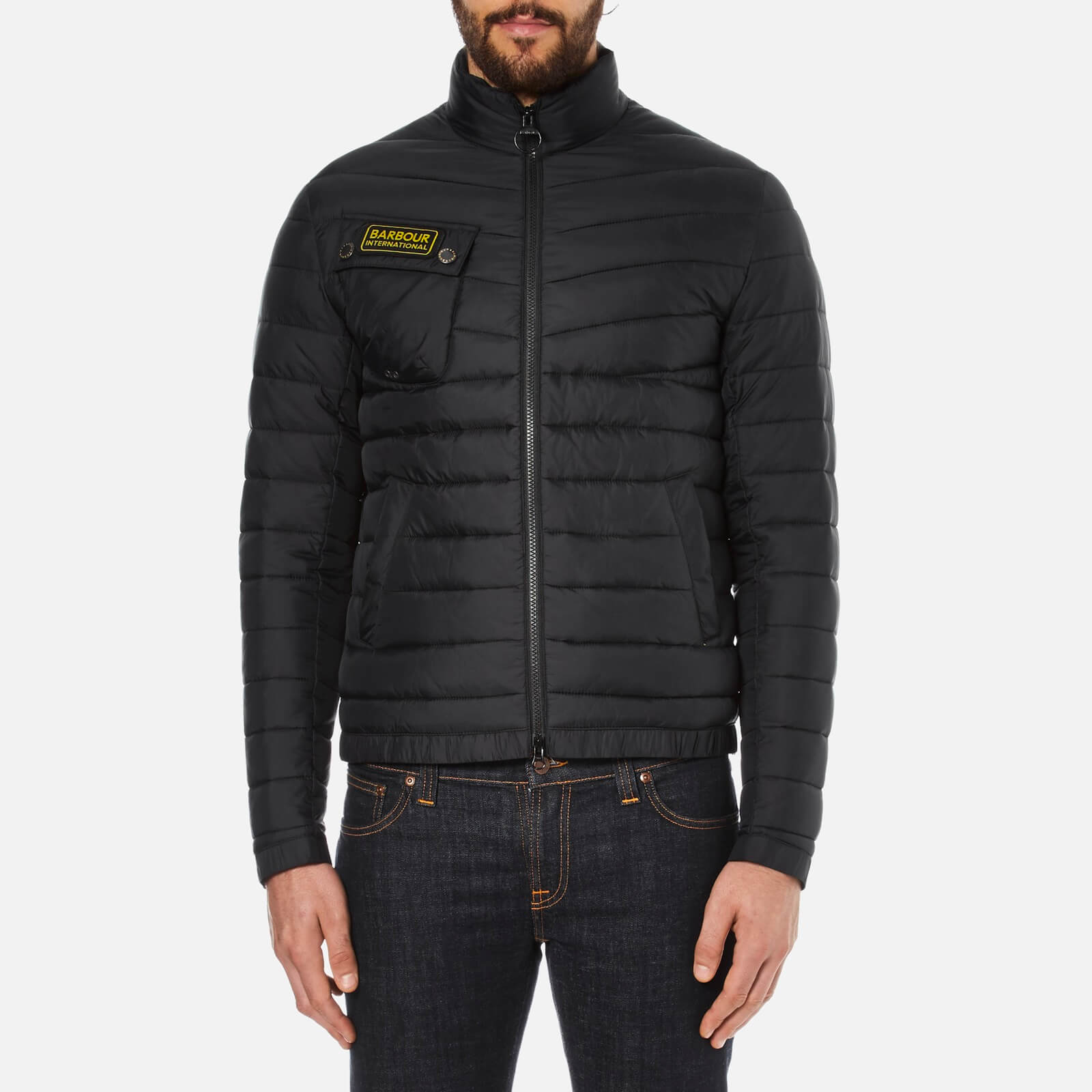 Barbour International Men s Slim Fit Chain International Baffle