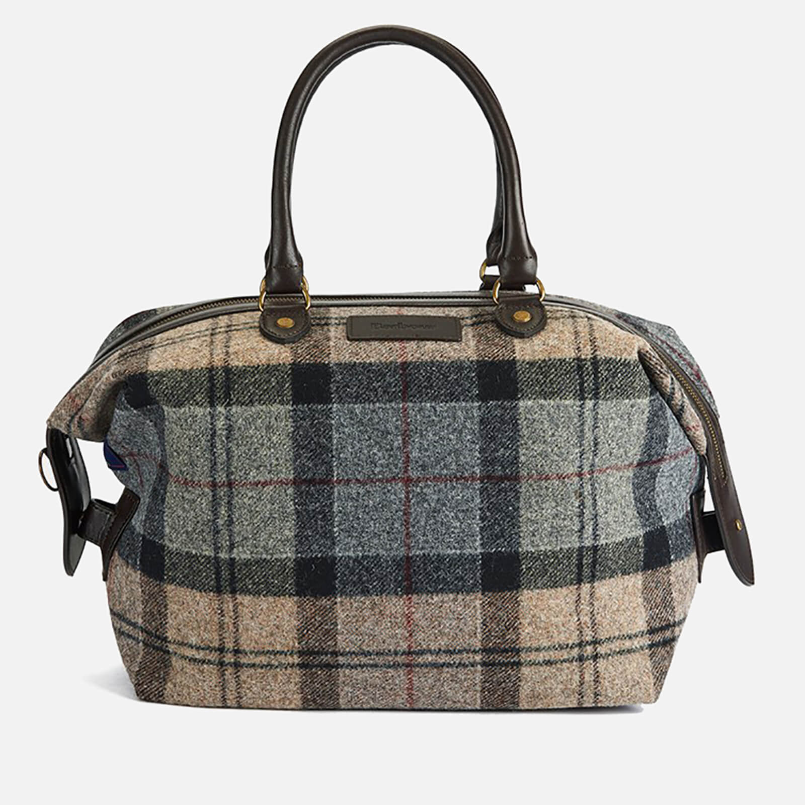 Barbour shadow tartan explorer bag discount