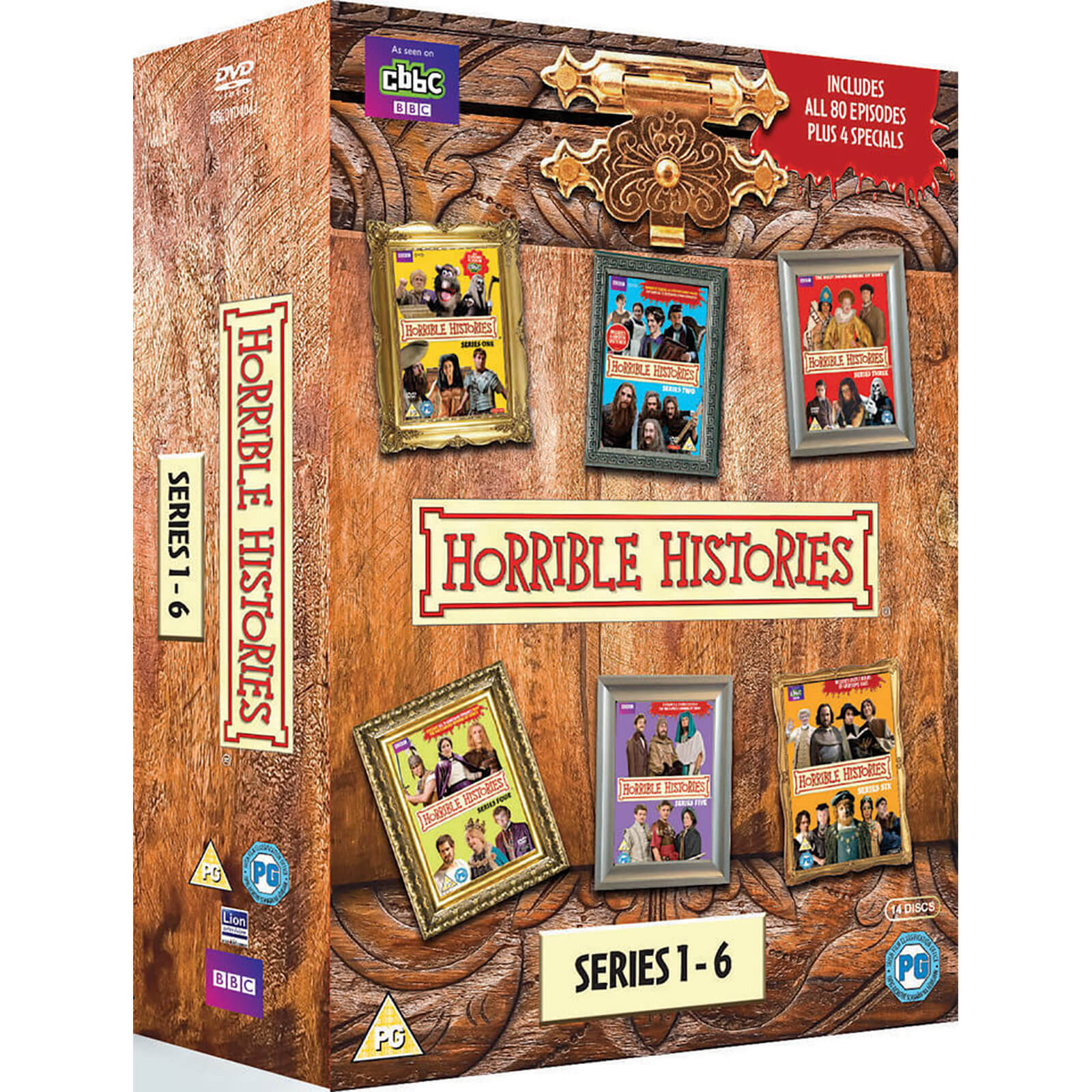Horrible Histories Box Set - Series 1 - 6 & Specials | Zavvi UK