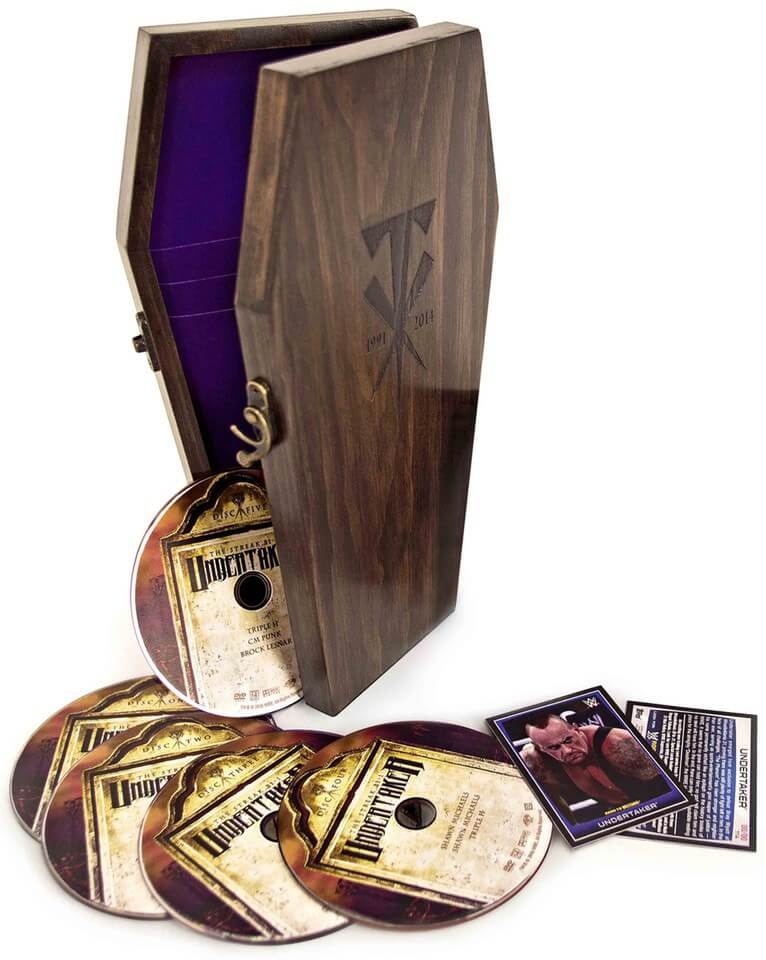 WWE BOXセット WWE: Undertaker The Streak 21-1 Coffin Box Set | Zavvi UK