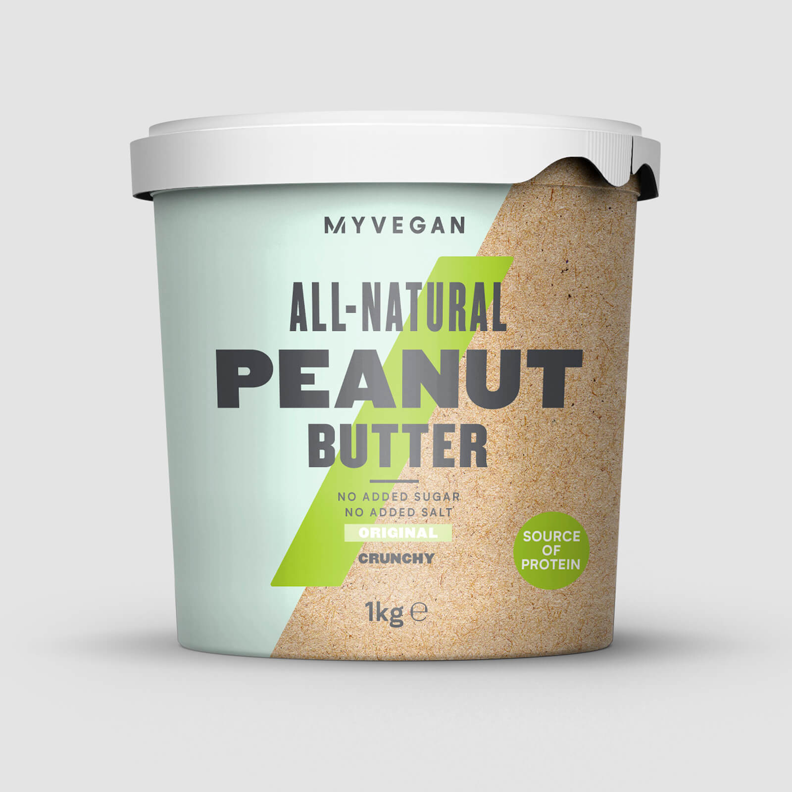 Organic Peanut Butter - 1kg - Crunchy