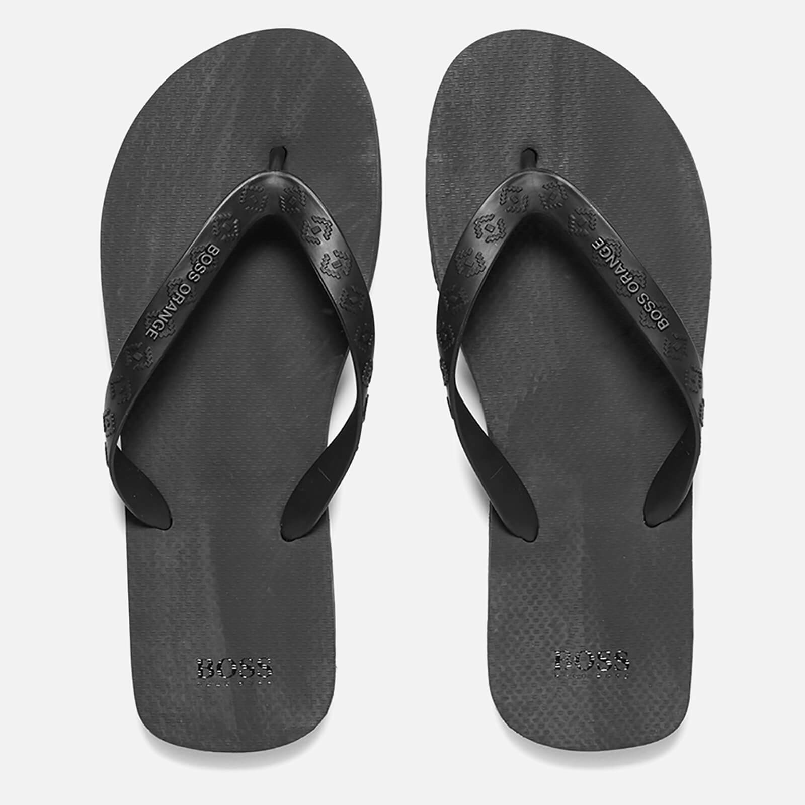 Boss orange flip flops deals