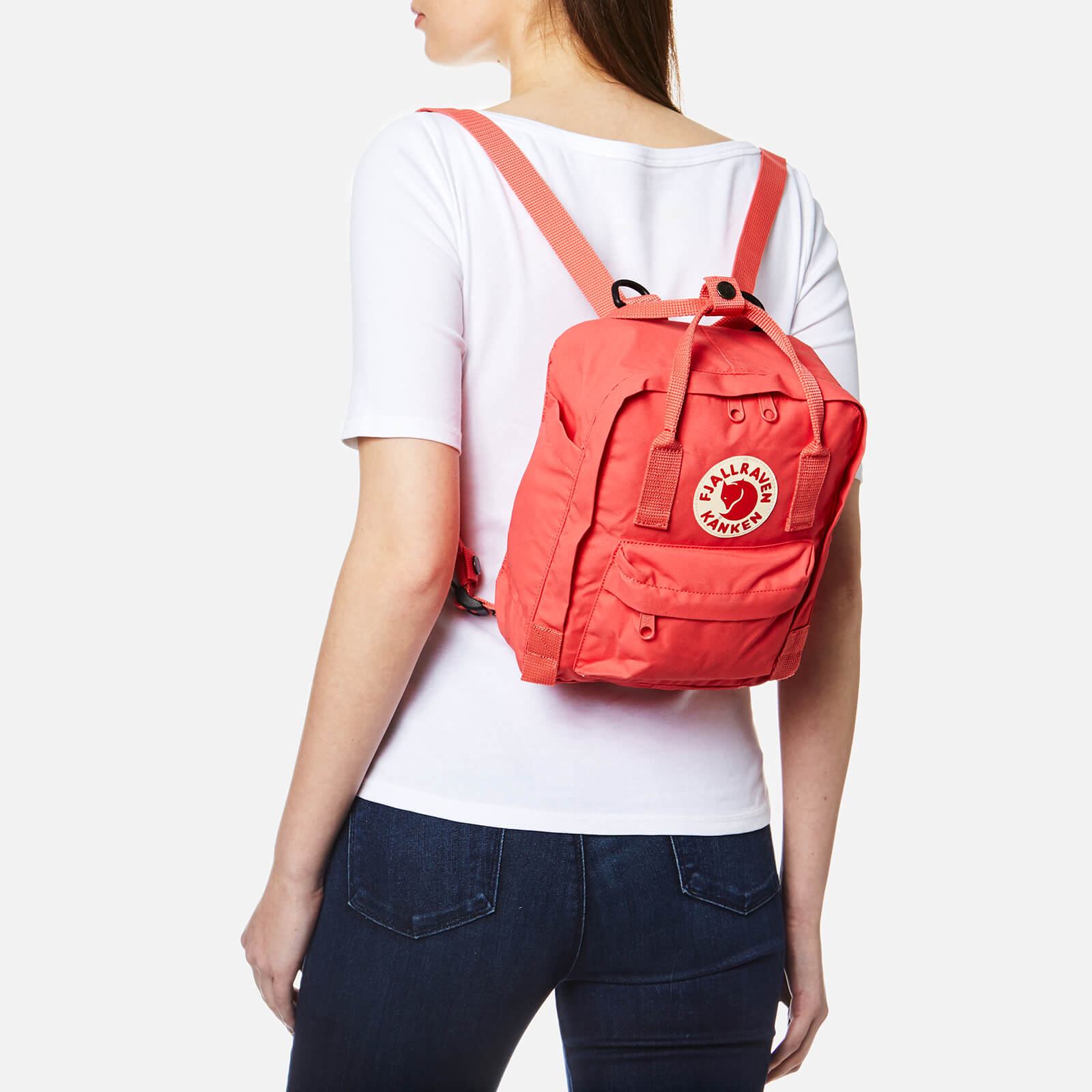 Kanken mini peach sales