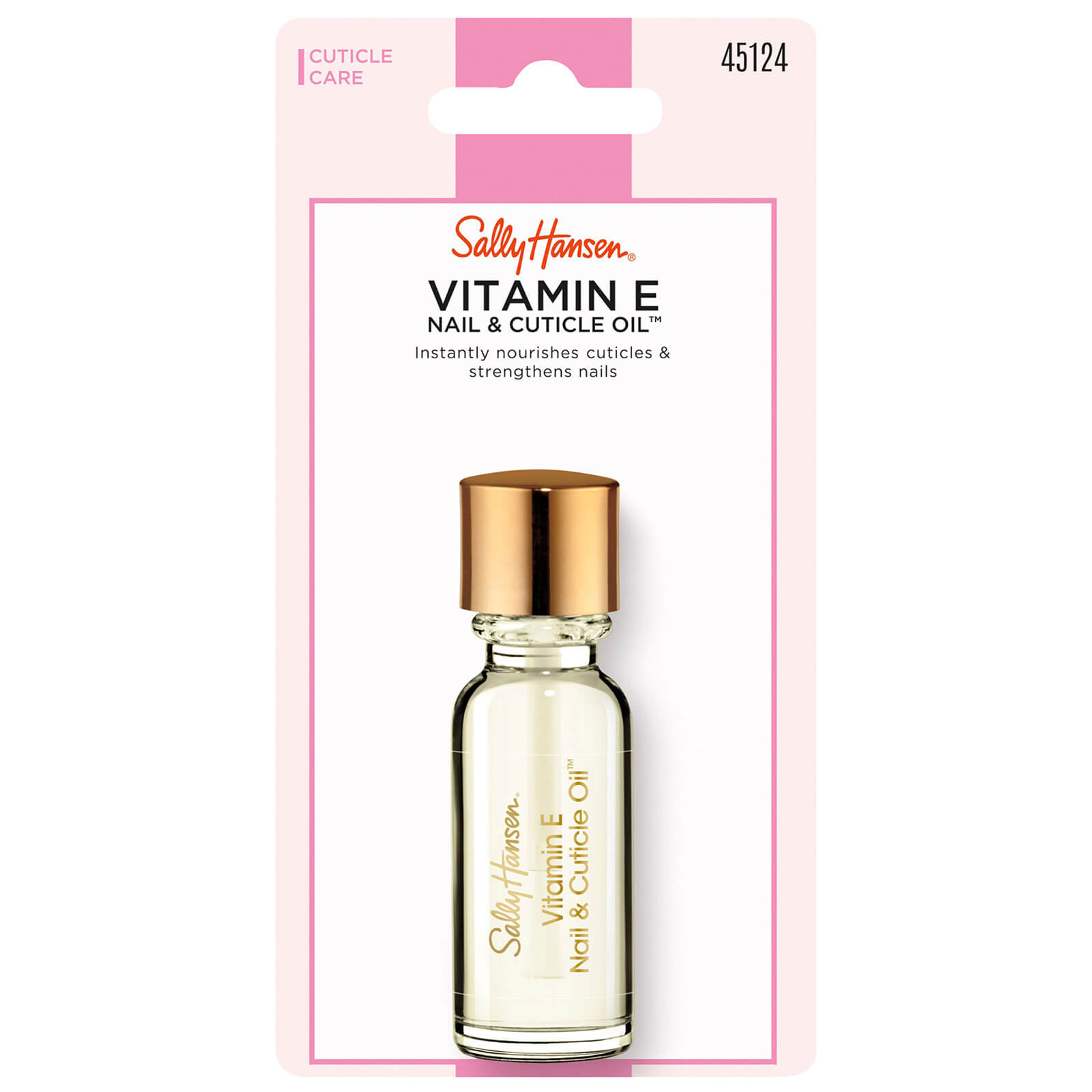 Tratamiento con aceite Complete Treatment Vitamin E Nail and Cuticle Oil de Sally Hansen 13,3 ml