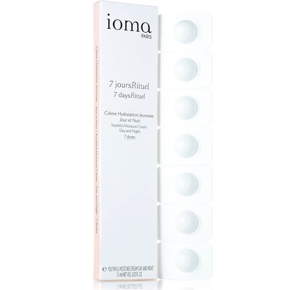 Monodosis de crema hidratante antienvejecimiento de IOMA (7 monodosis de 1 ml)