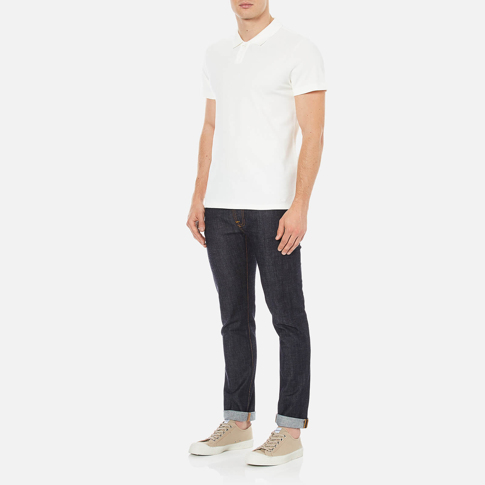 Nudie Jeans Unisex-Adult's Thin Finn Authentic Repair, 28/30