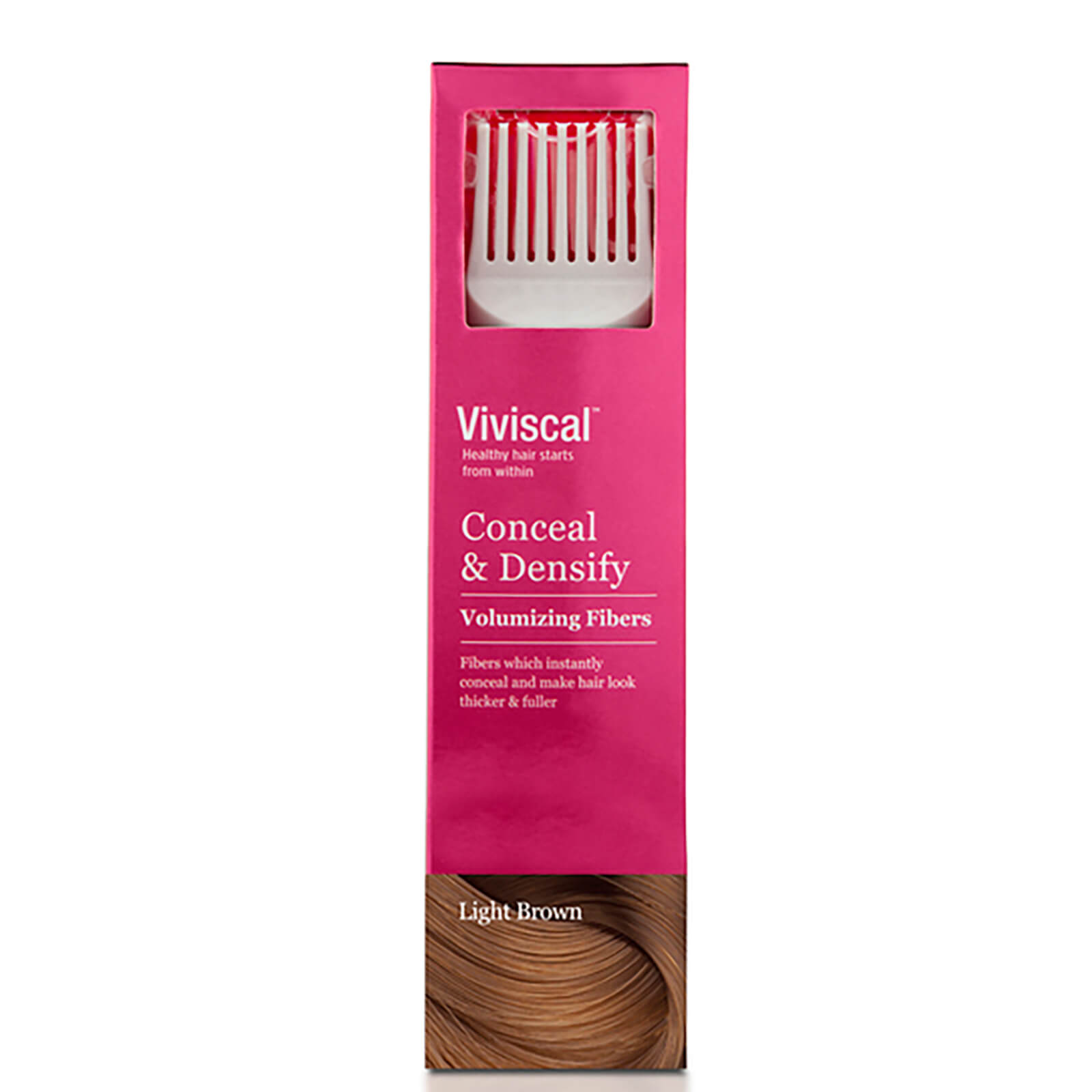 Viviscal Hair Thickening Fibres for Women, Castaño claro