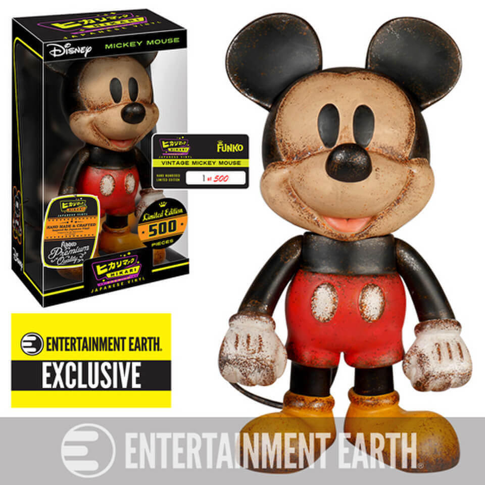 Disney Mickey Mouse Vintage Premium Hikari Sofubi Entertainment