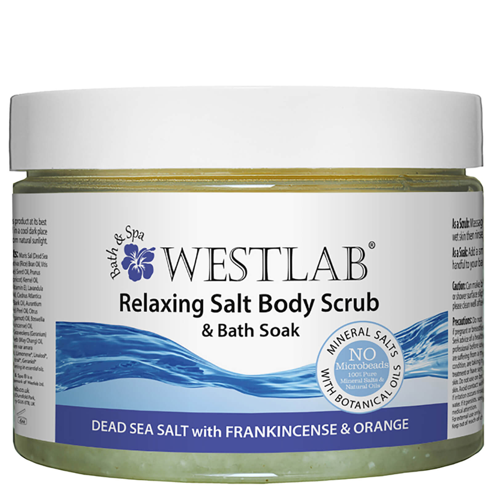 Exfoliante corporal Relax Dead Sea Salt Body Scrub de Westlab
