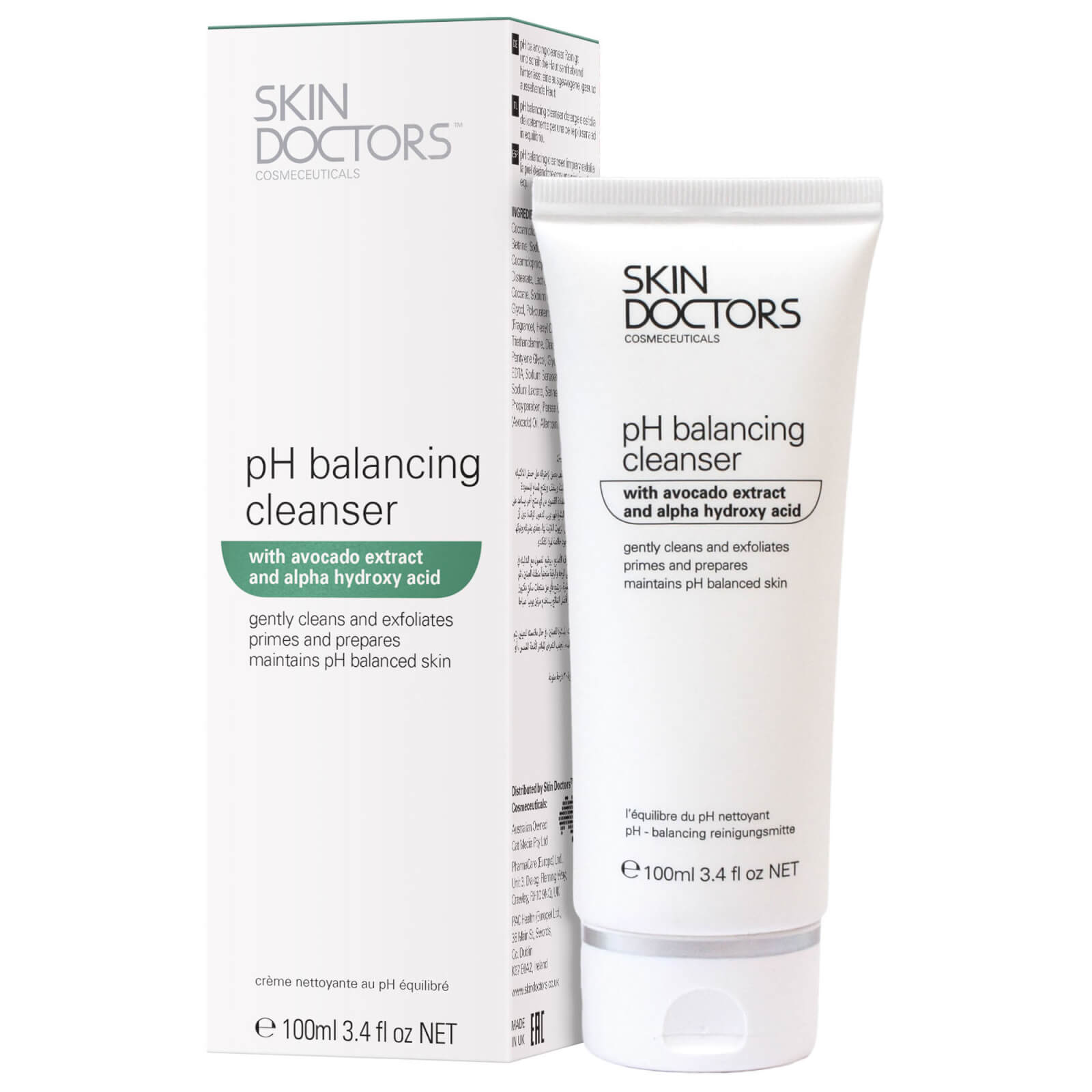 Limpiador facial pH Balancing Face Cleanser de Skin Doctors 100 ml