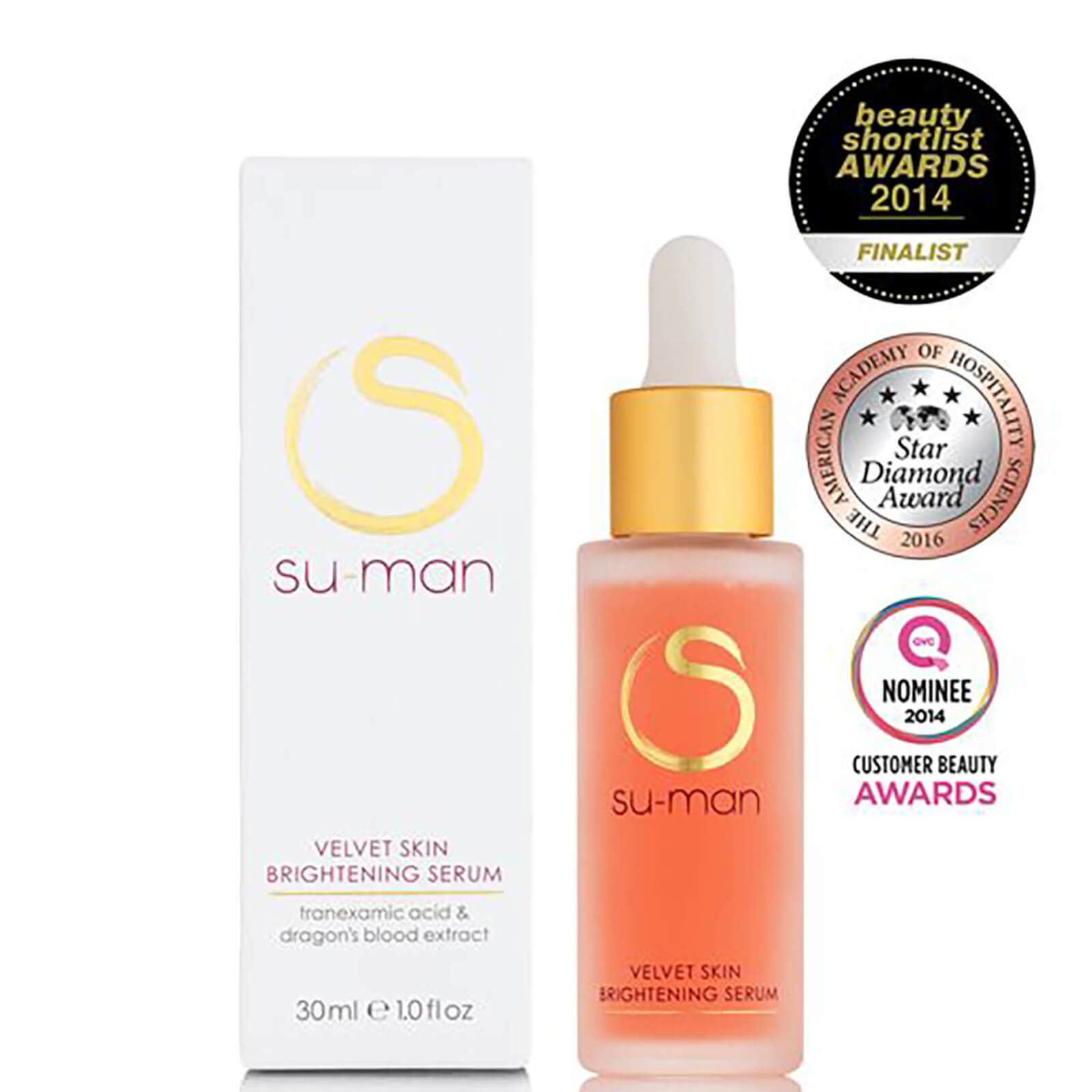 Sérum luminosidad Velvet Skin Brightening Serum de Su-Man 30 ml