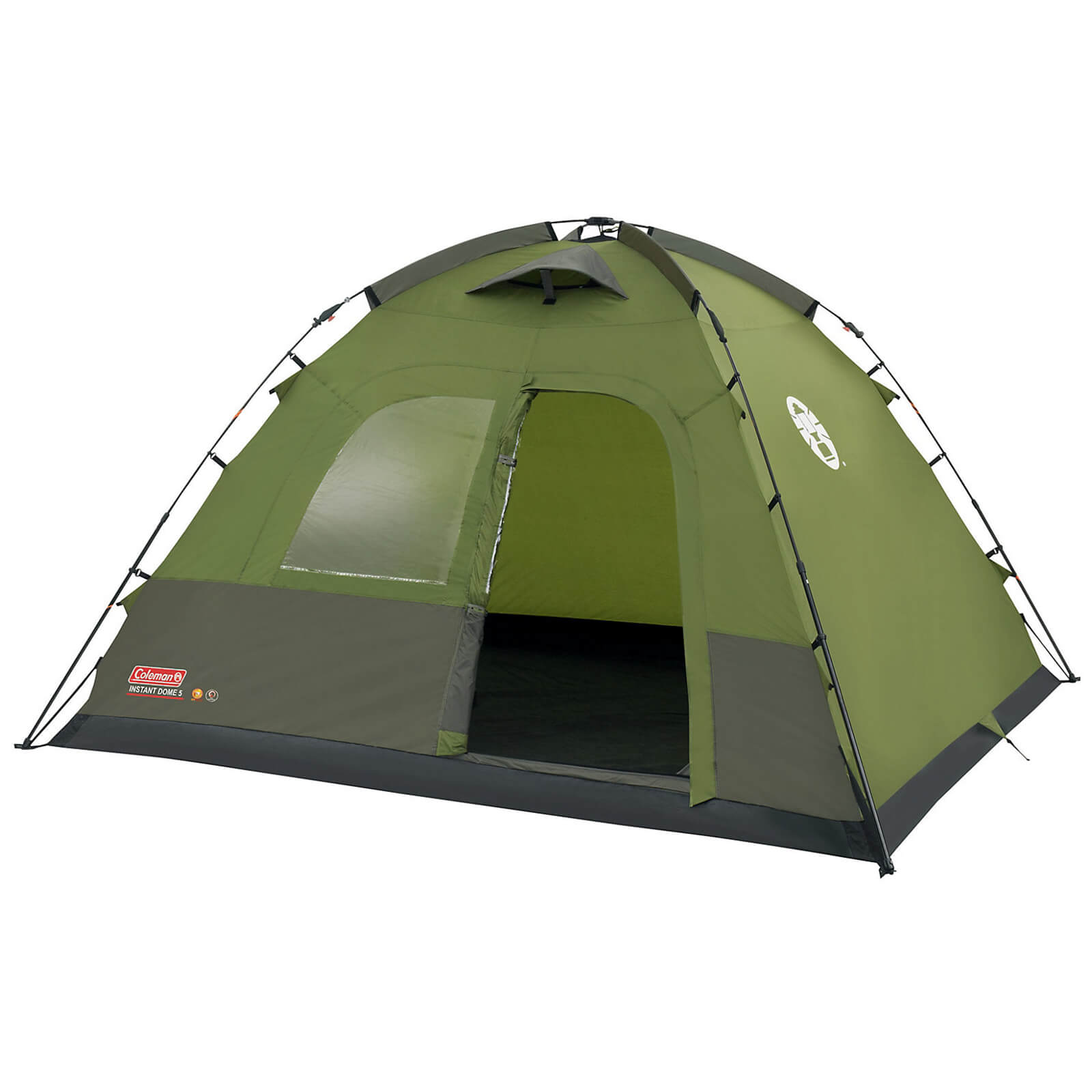 Coleman INSTANT DOME テント Coleman Instant Dome Tent (5 Person) - Green