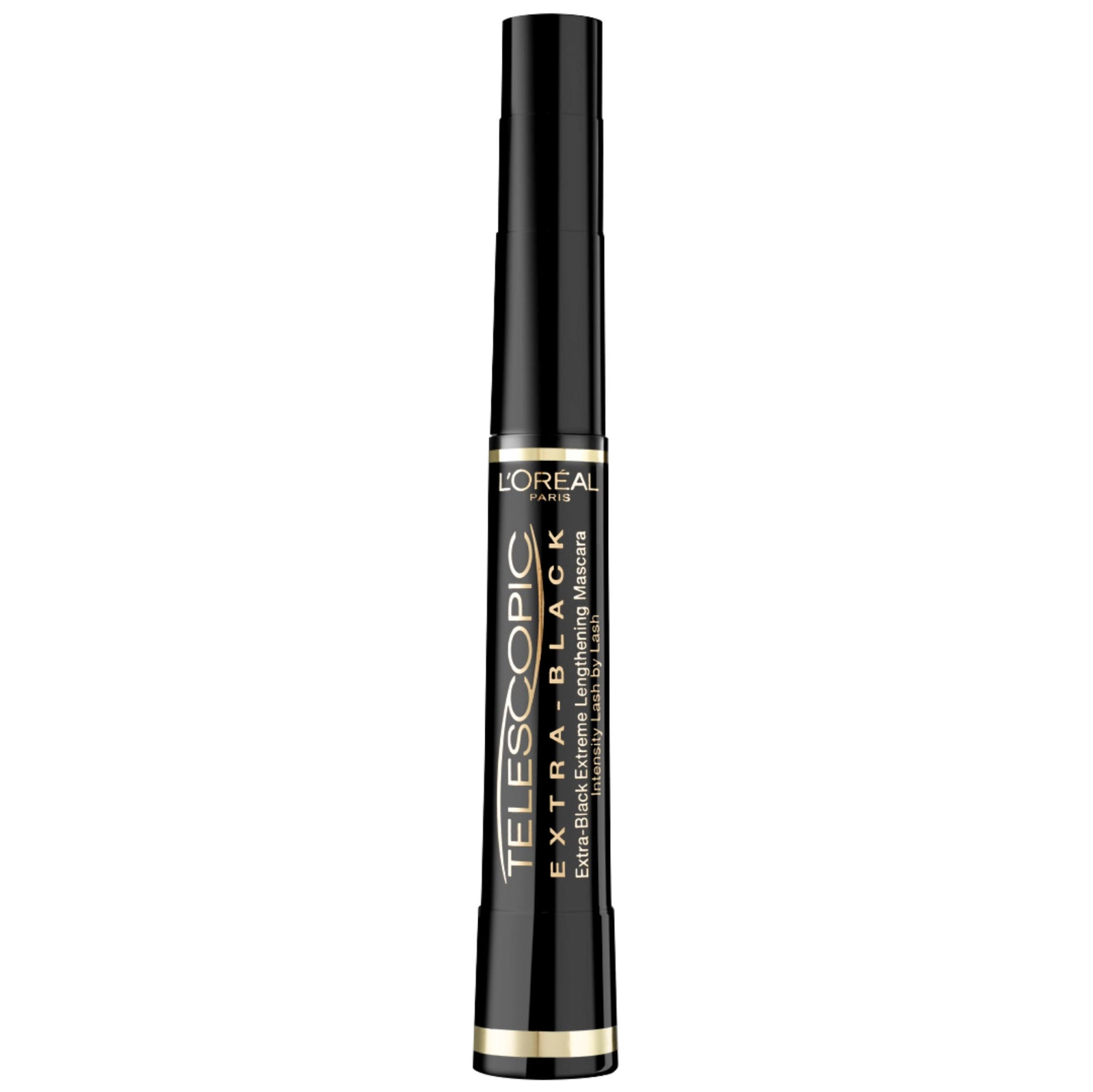 Máscara de pestañas Telescopic Carbon Mascara en negro de L'Oréal Paris