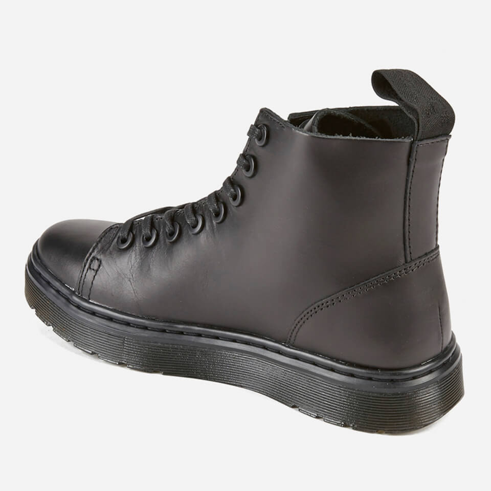 Dr. Martens Talib 8 Eye Raw Boots Black Coggles