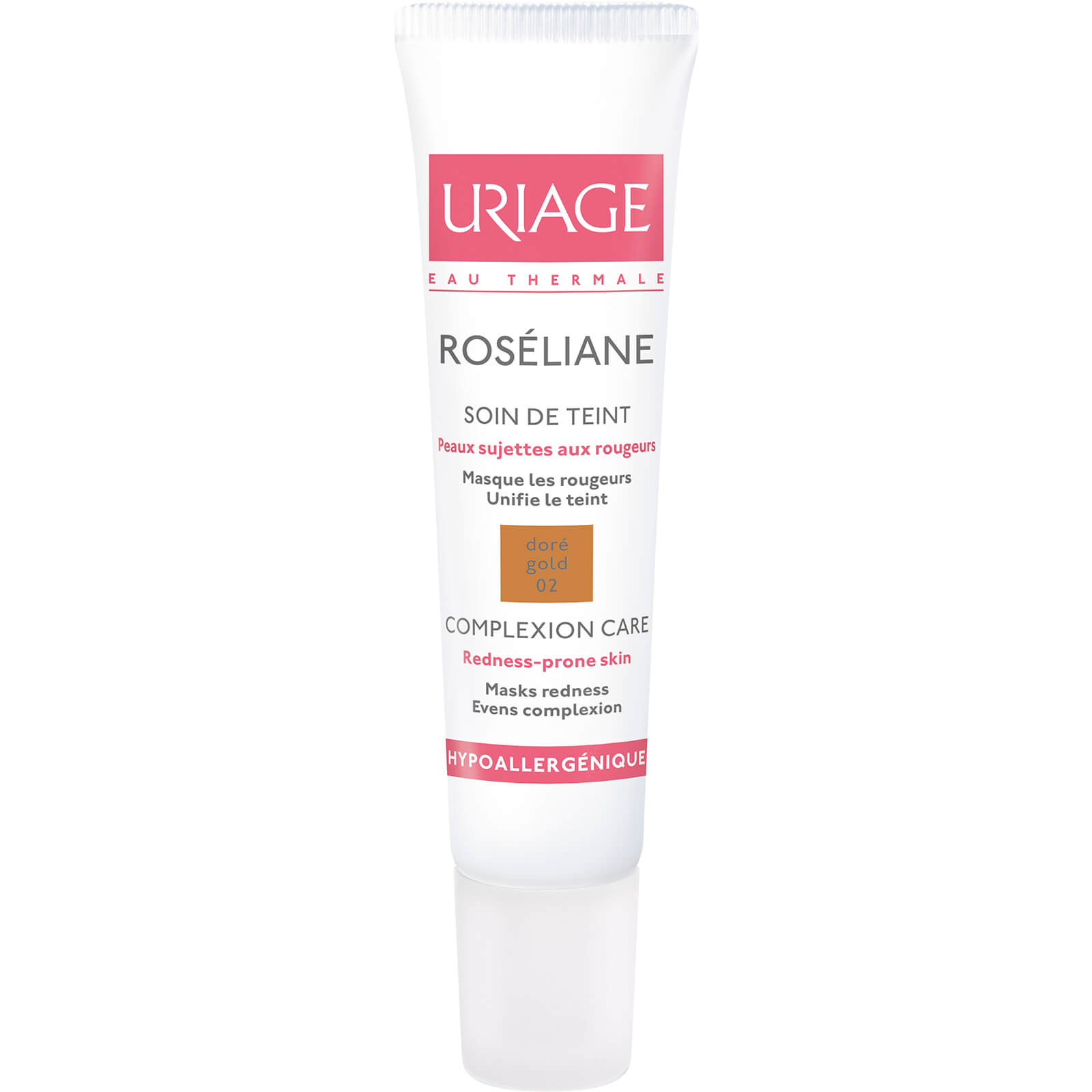 Tratamiento en Maquillaje Antienrojecimiento Uriage Roséline - Gold (15ml)