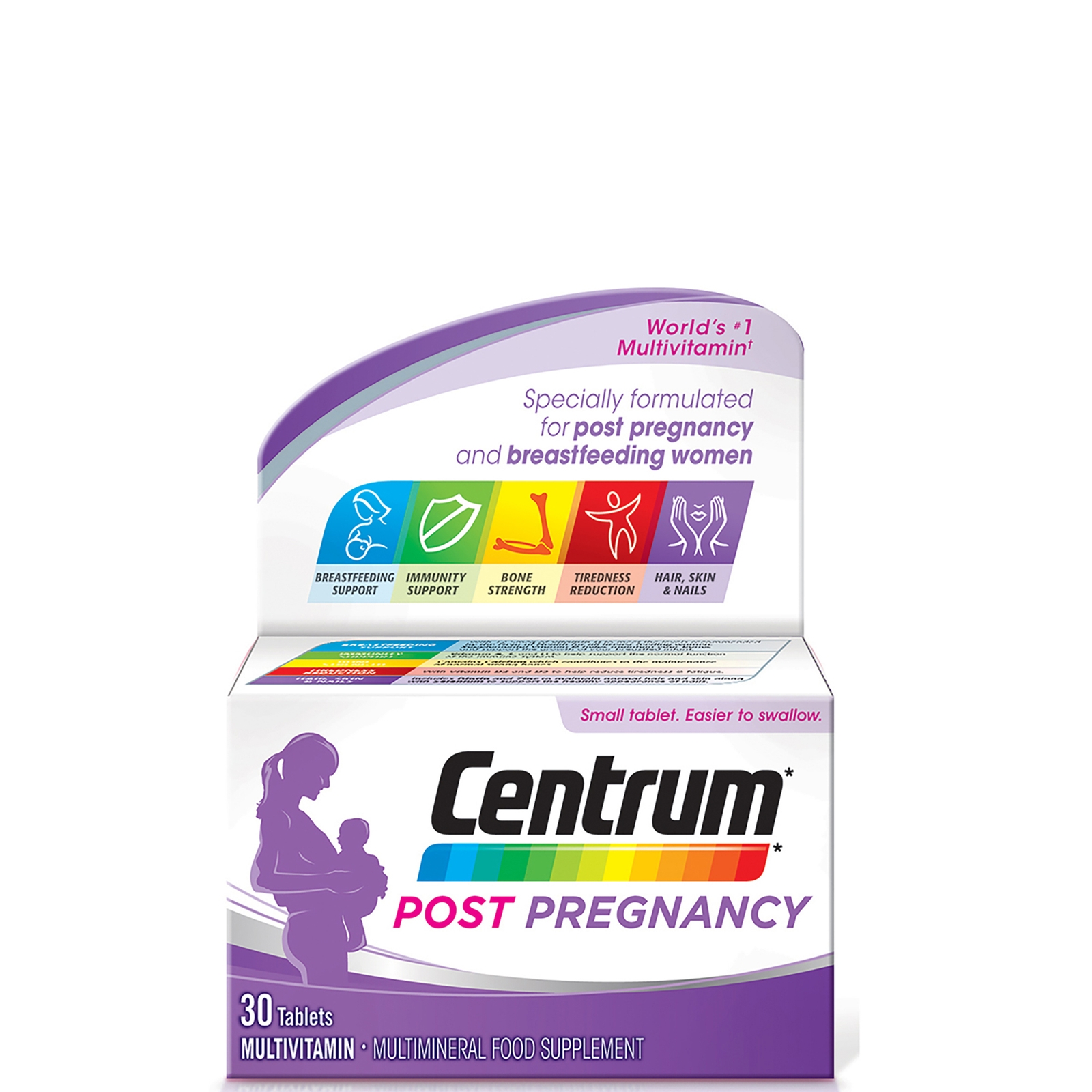 Comprimidos para Después del Embarazo de Centrum (30 comprimiedos)