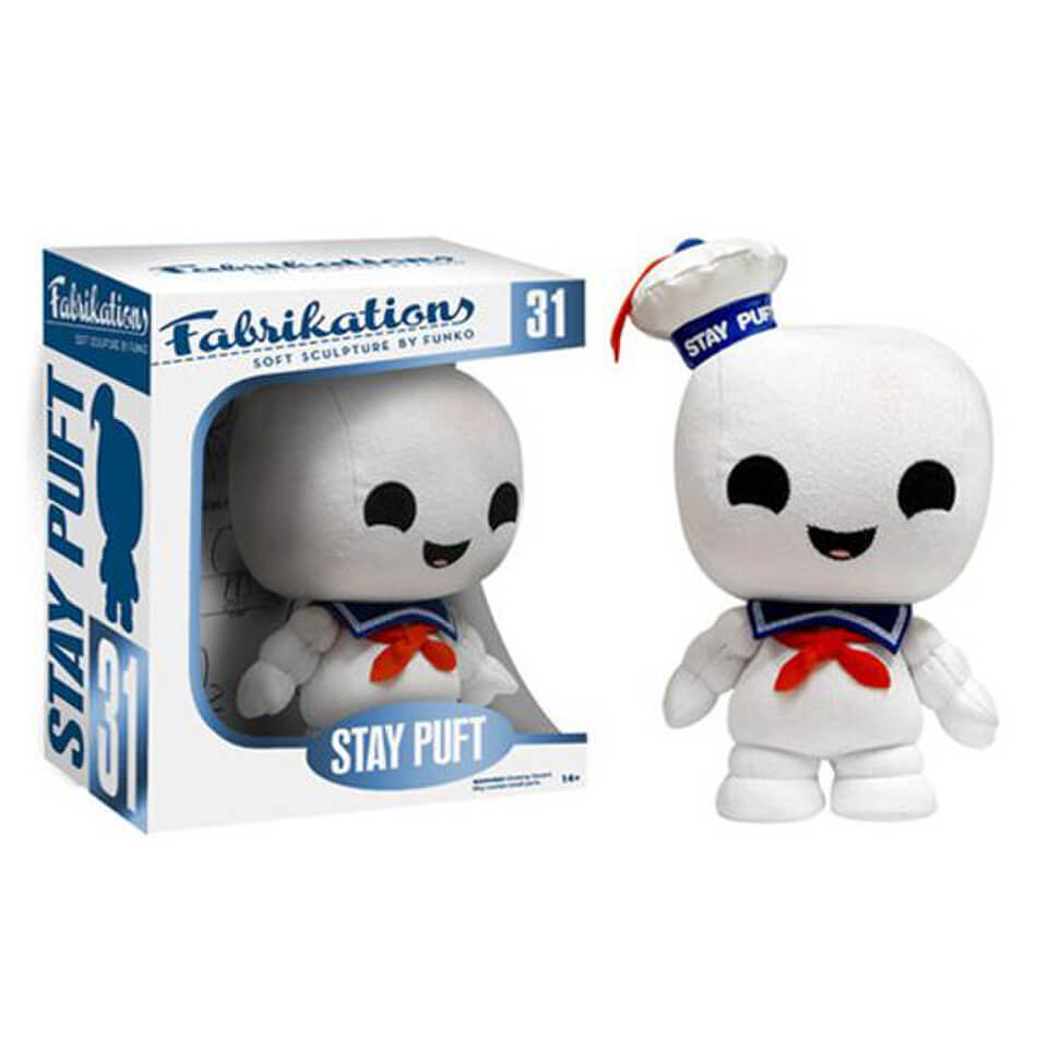 Ghostbusters Stay Puft Marshmallow Man Fabrikations Plush Figure
