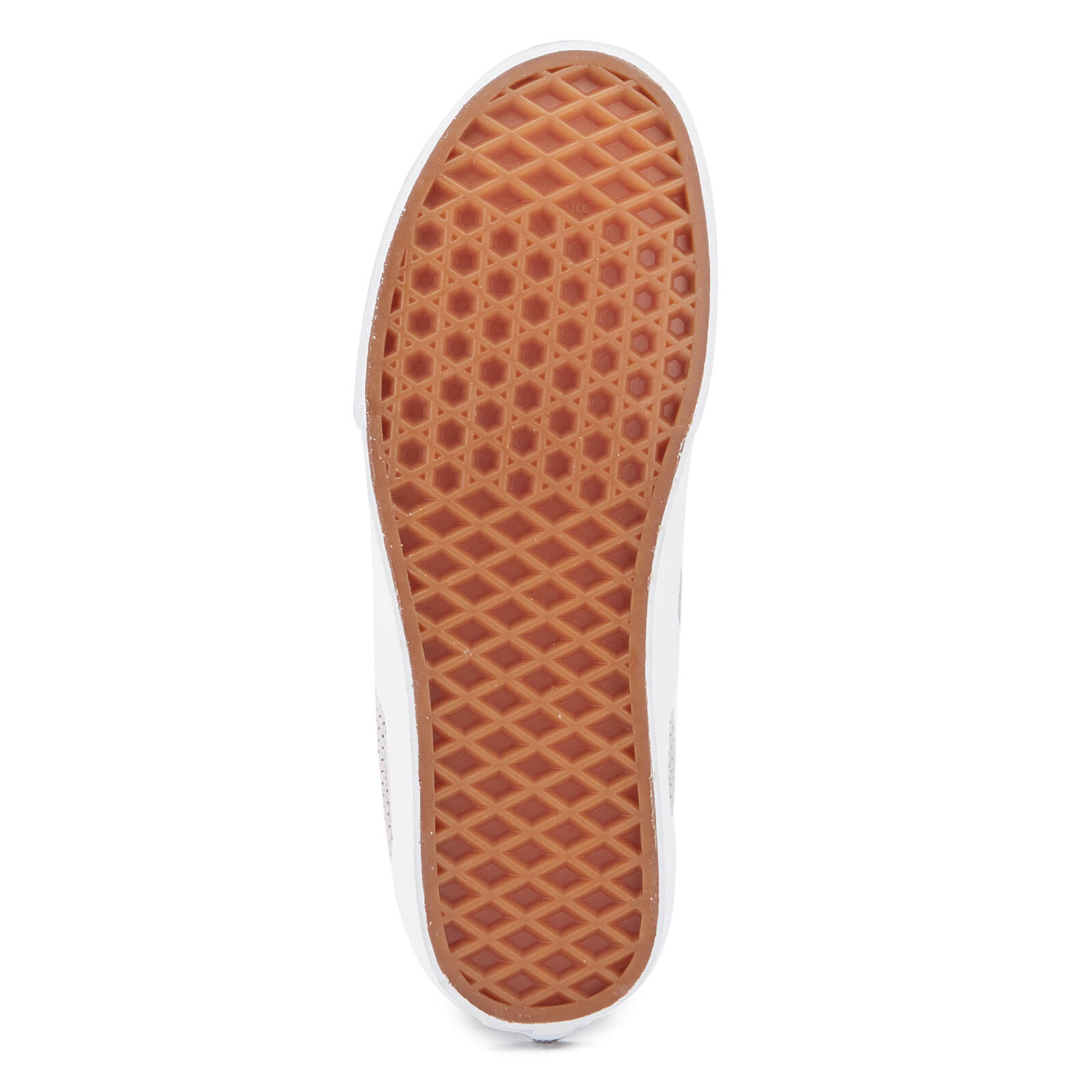 Vans classic nude perforated suede slip on trainers cheap
