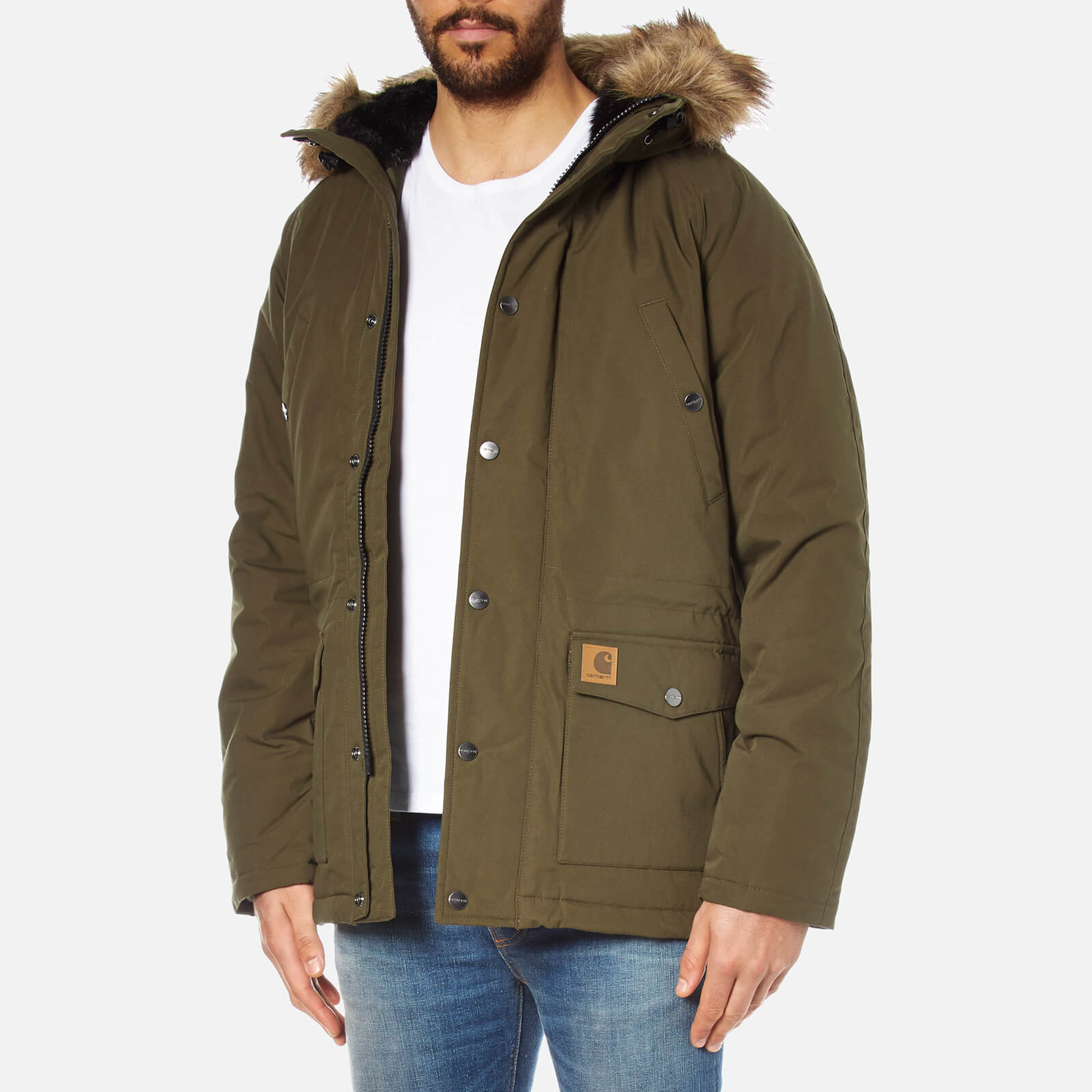 Carhartt Men s Trapper Parka Cypress Black Coggles