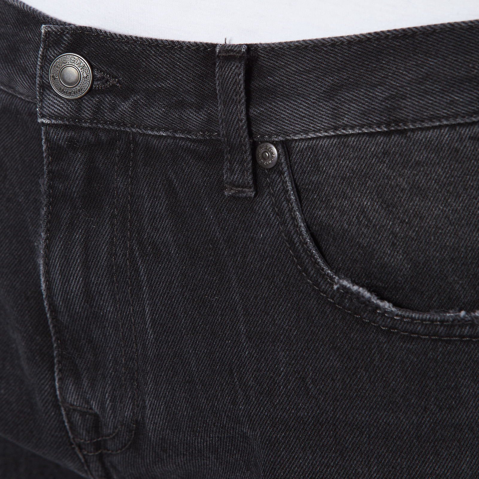 Msgm fringe jeans sale