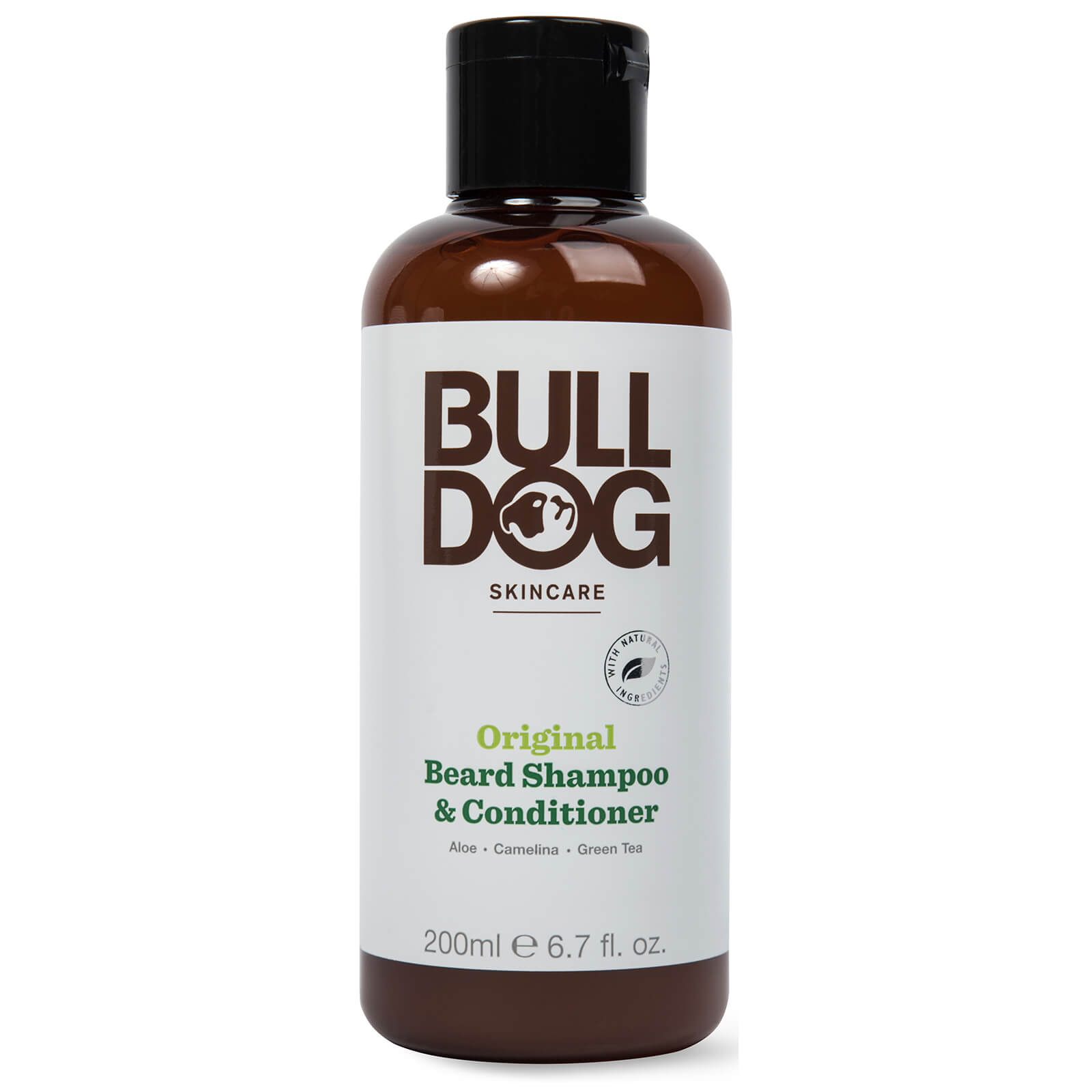 Acondicionador y Champú para Barba 2-en-1 de Bulldog Original 200 ml