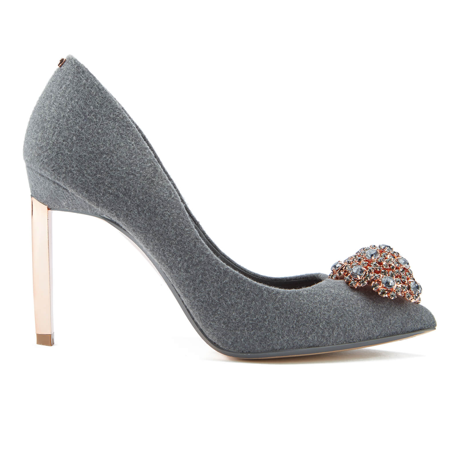 Grey ted baker heels clearance