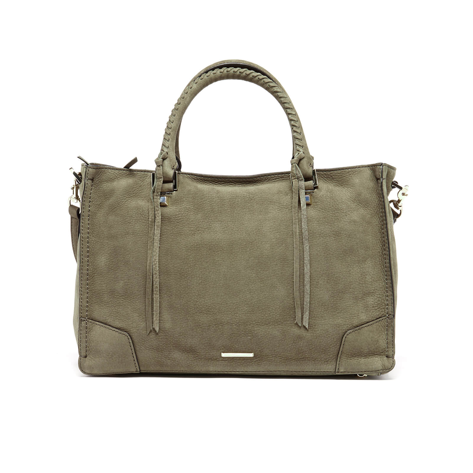 Rebecca Minkoff Women s Regan Satchel Tote Bag Olive Coggles