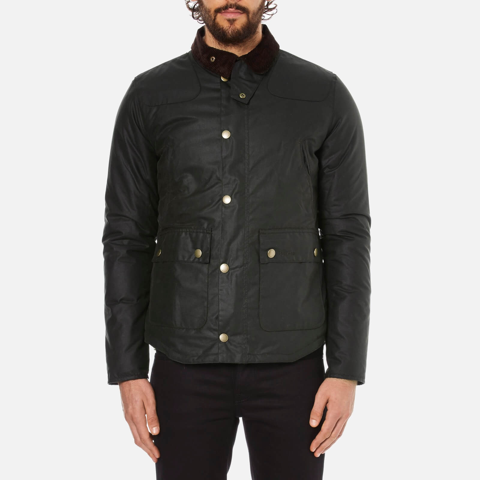 Barbour reelin wax jacket discount
