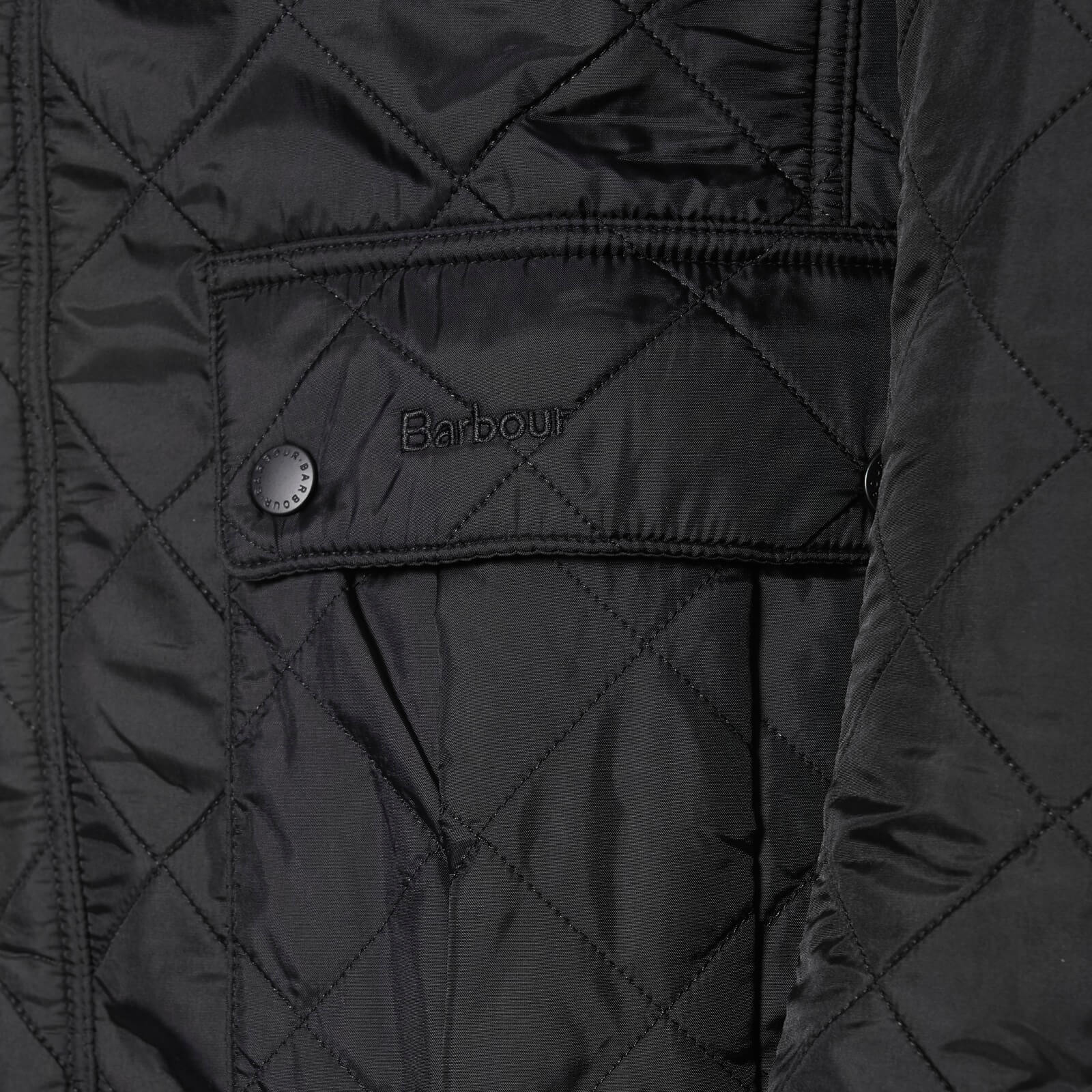 Barbour international mens ariel polarquilt jacket black mqu0365bk91 clearance