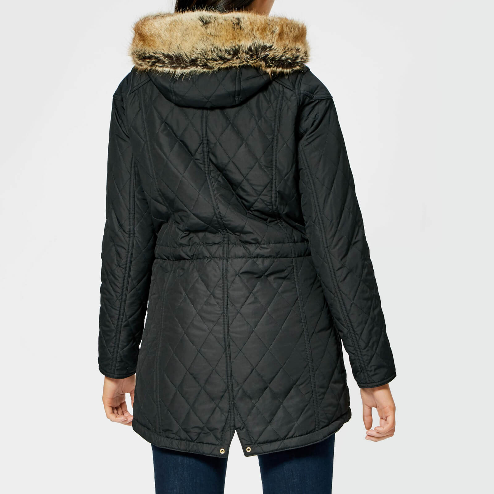 Barbour international enduro quilted jacket black outlet