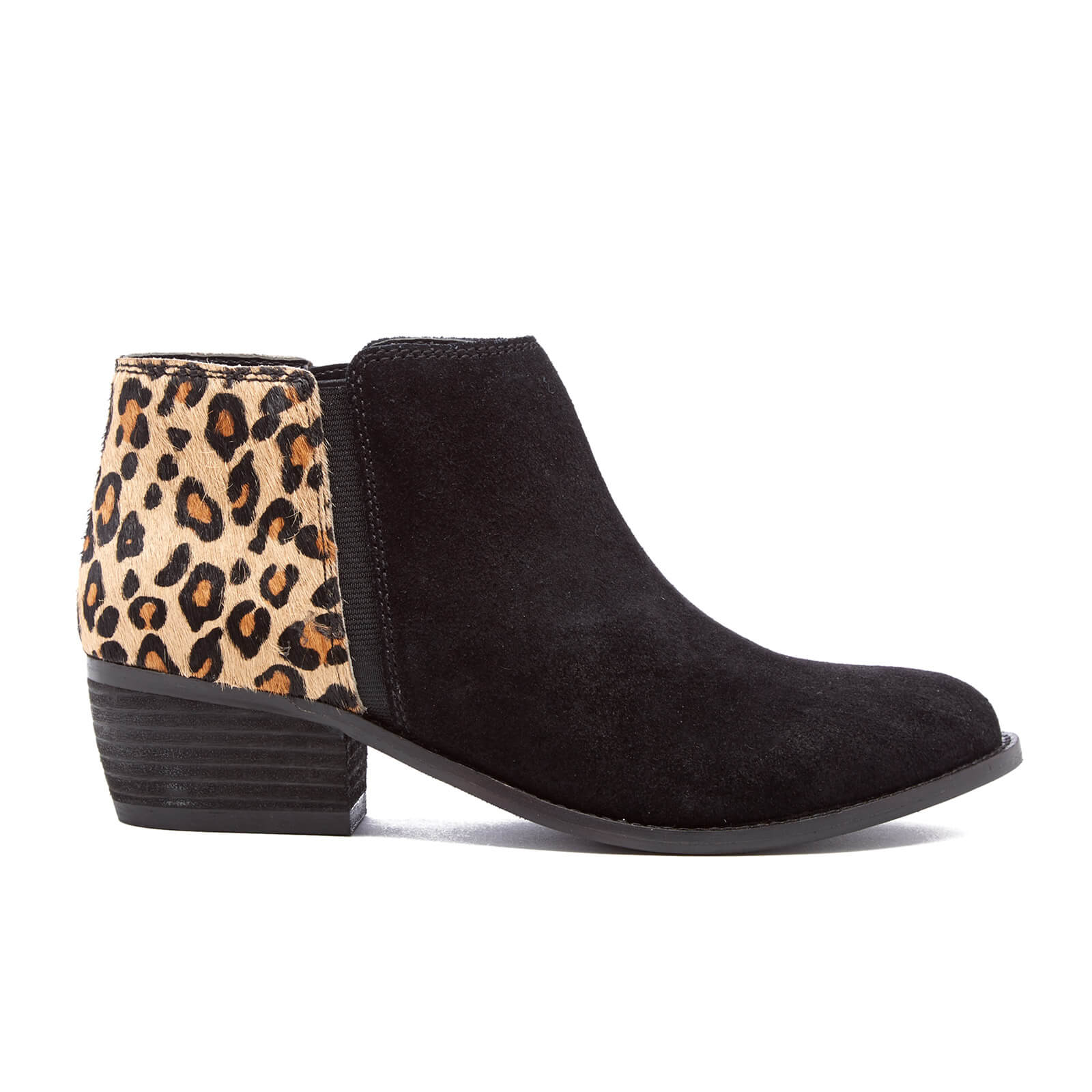 Dune leopard print best sale boots
