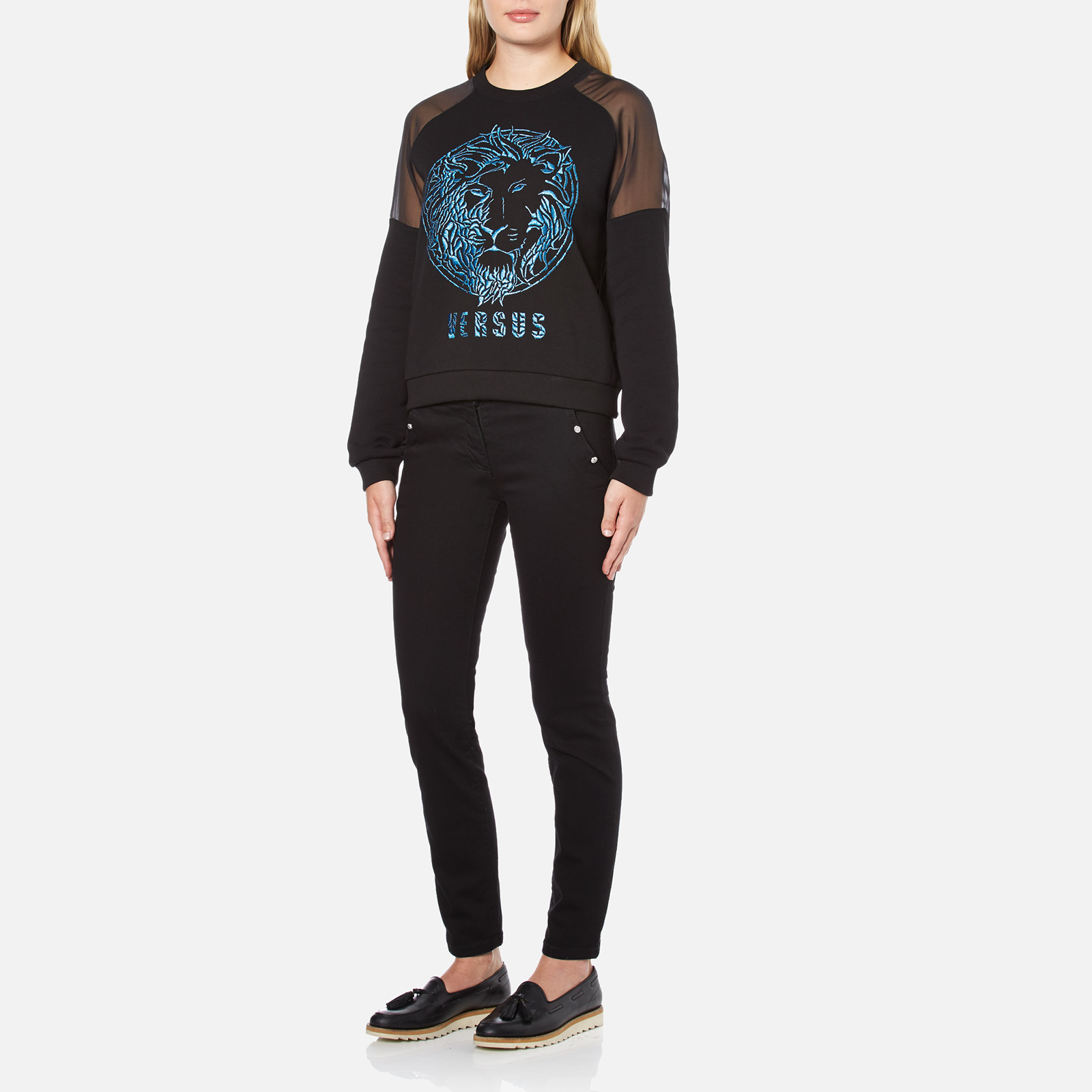 Versace sweatshirt womens 2025
