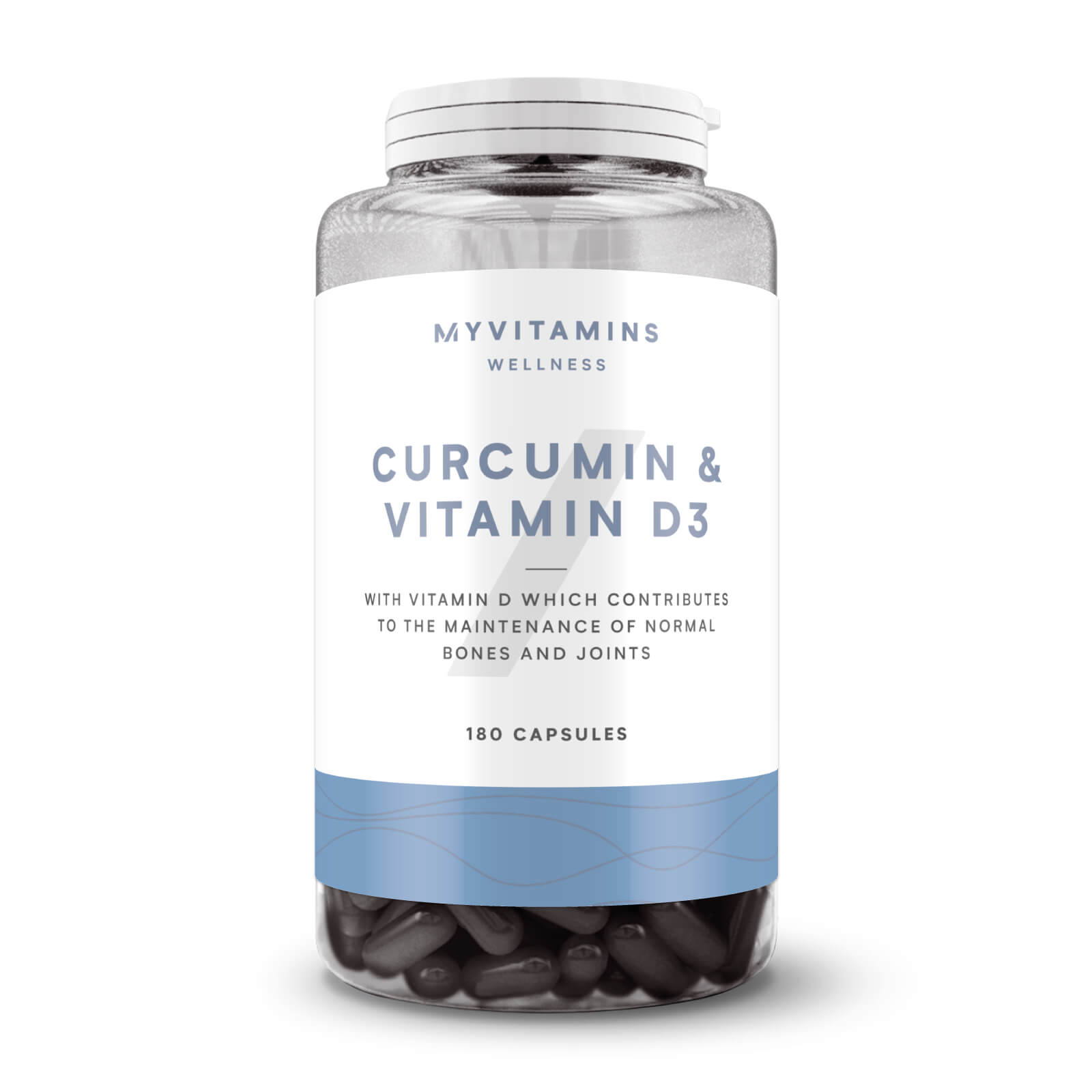 Kurkuma & Vitamin D3 - 180capsules