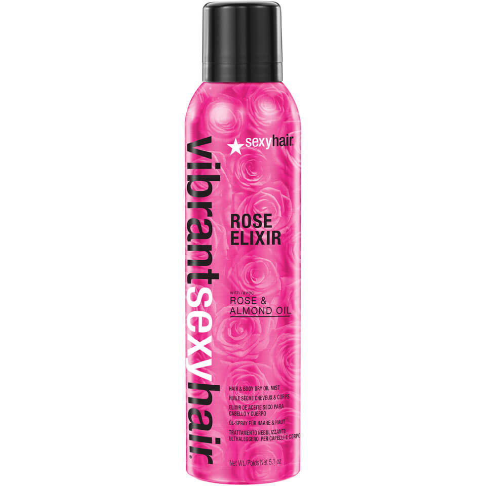 Aceite para el Cabello Vibrant Rose Elixir de Sexy Hair 165 ml