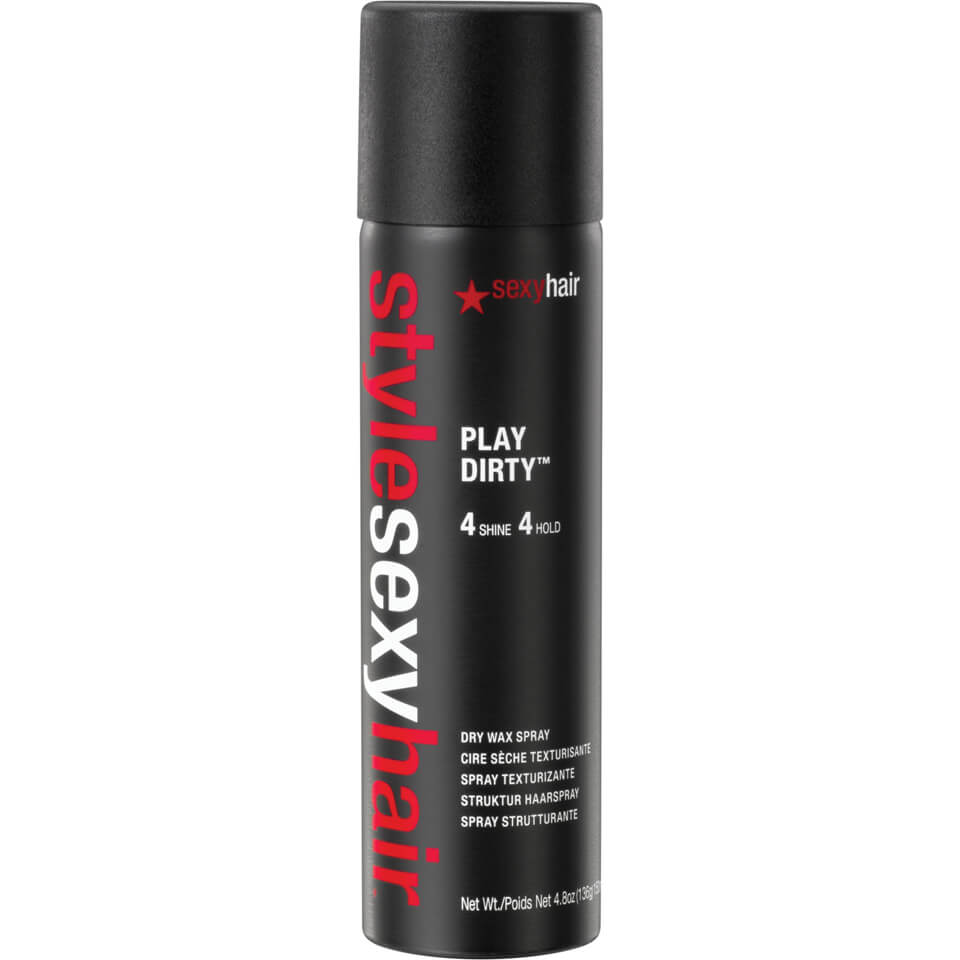 Cera Seca de Peinado en Spray Style Play Dirty de Sexy Hair (150 ml)