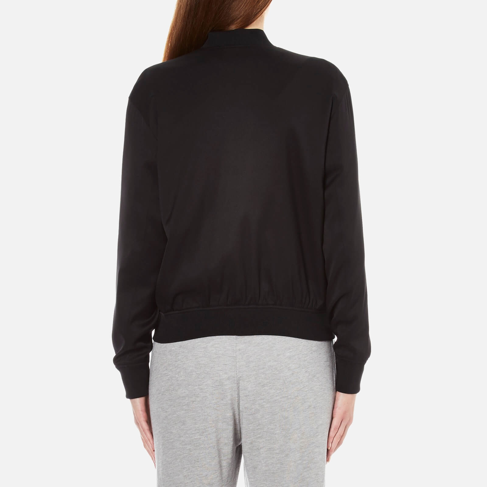 T by Alexander Wang Women's Stretch Silk Twill Bomber Jacket