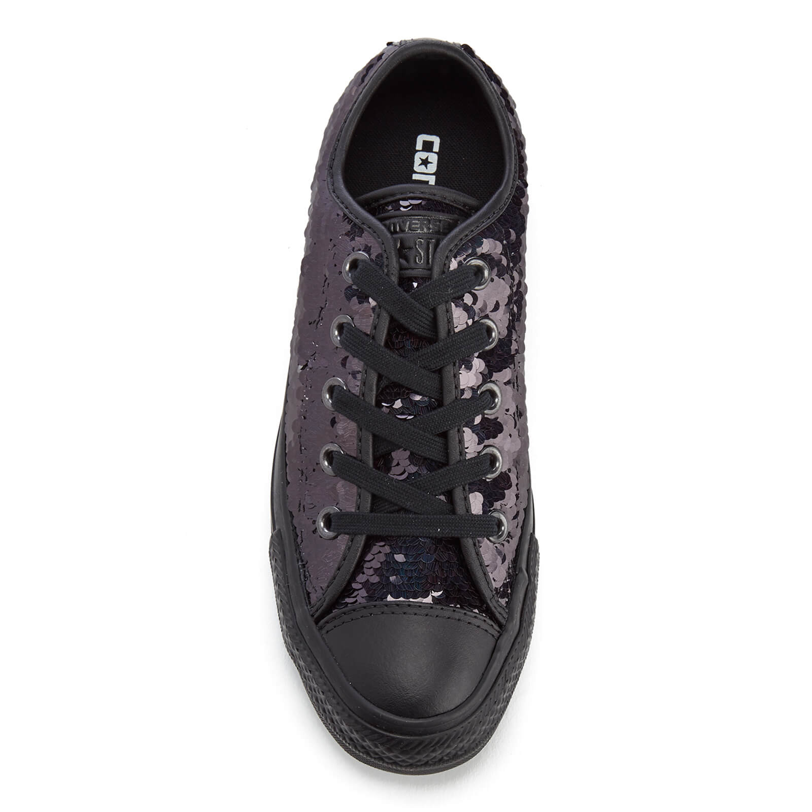 Converse chuck taylor black sequin store