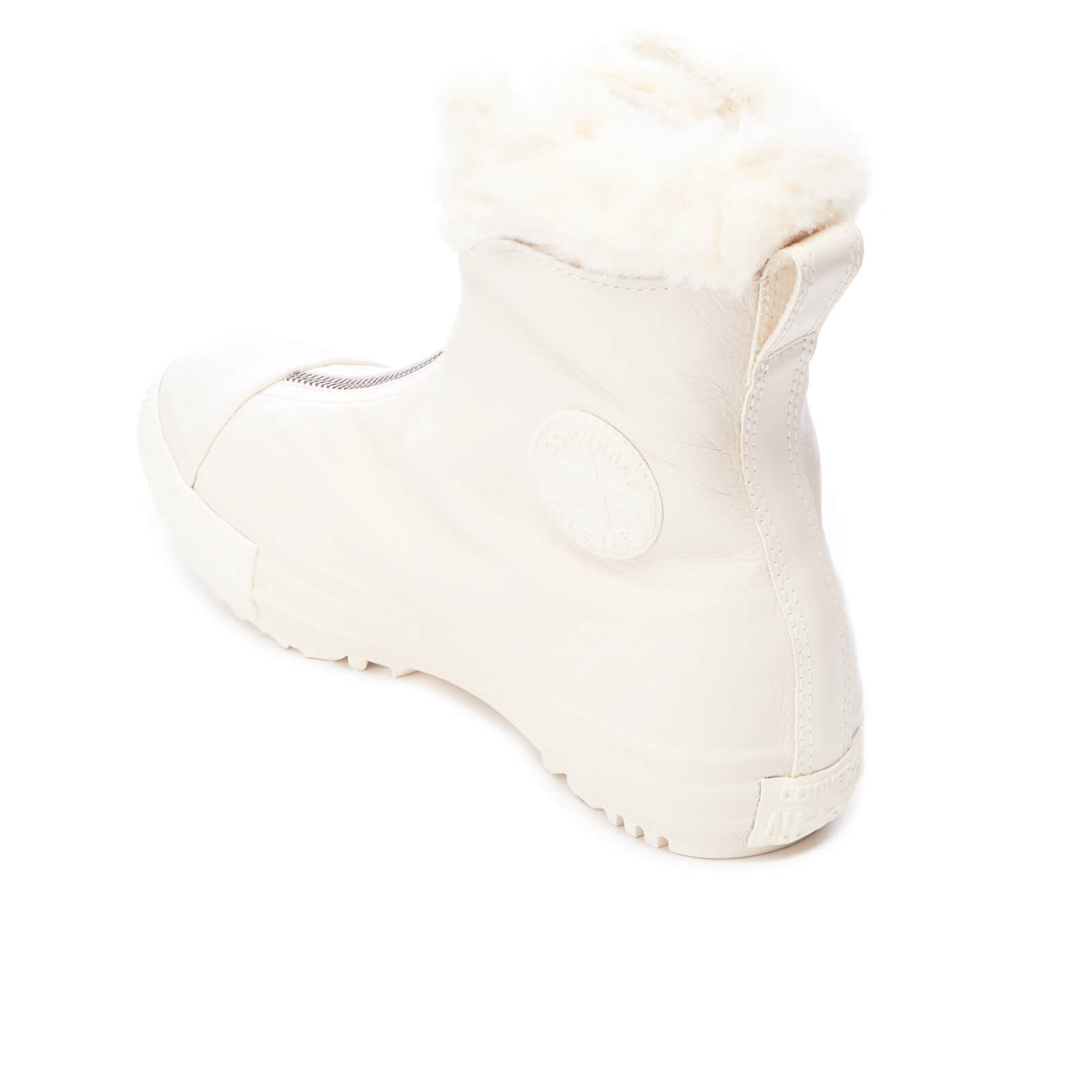 Converse Women s Chuck Taylor All Star Hi Rise Shroud Boots Cream Allsole