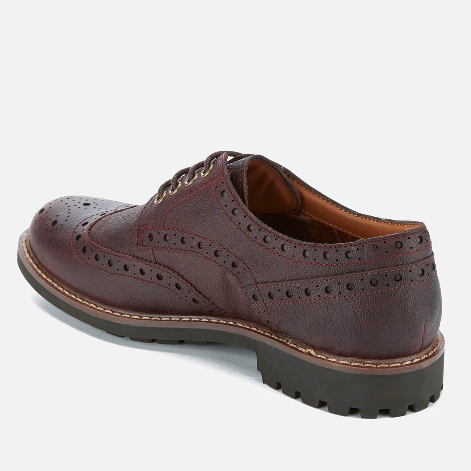 Clarks montacute wing black sale