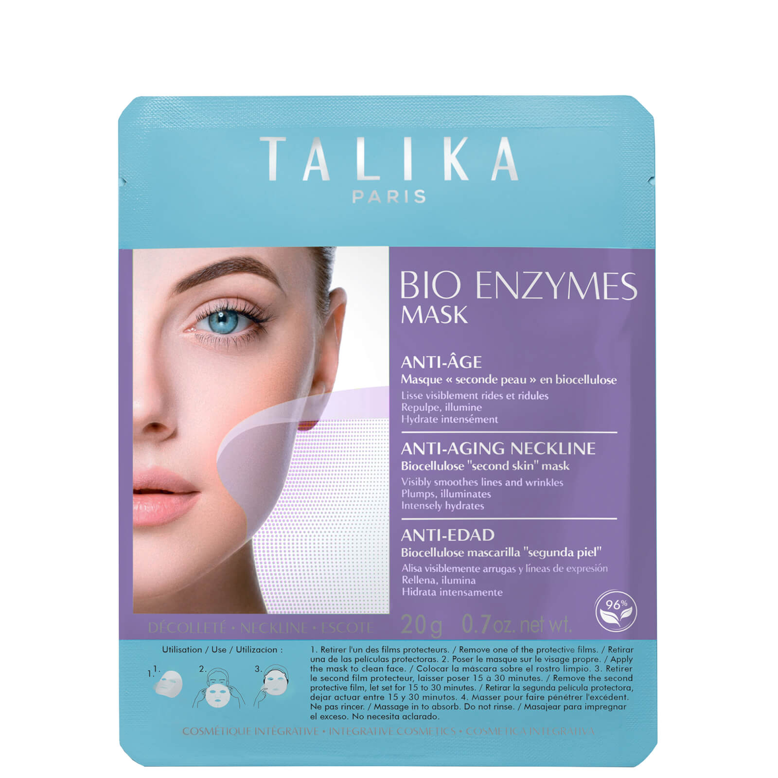 Mascarilla antienvejecimiento Bio Enzymes Mask de Talika 20 g