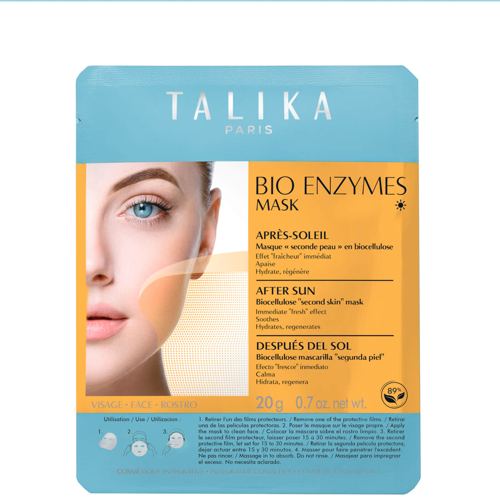 Mascarilla Bio Enzymes Mask de Talika - After Sun 20 g