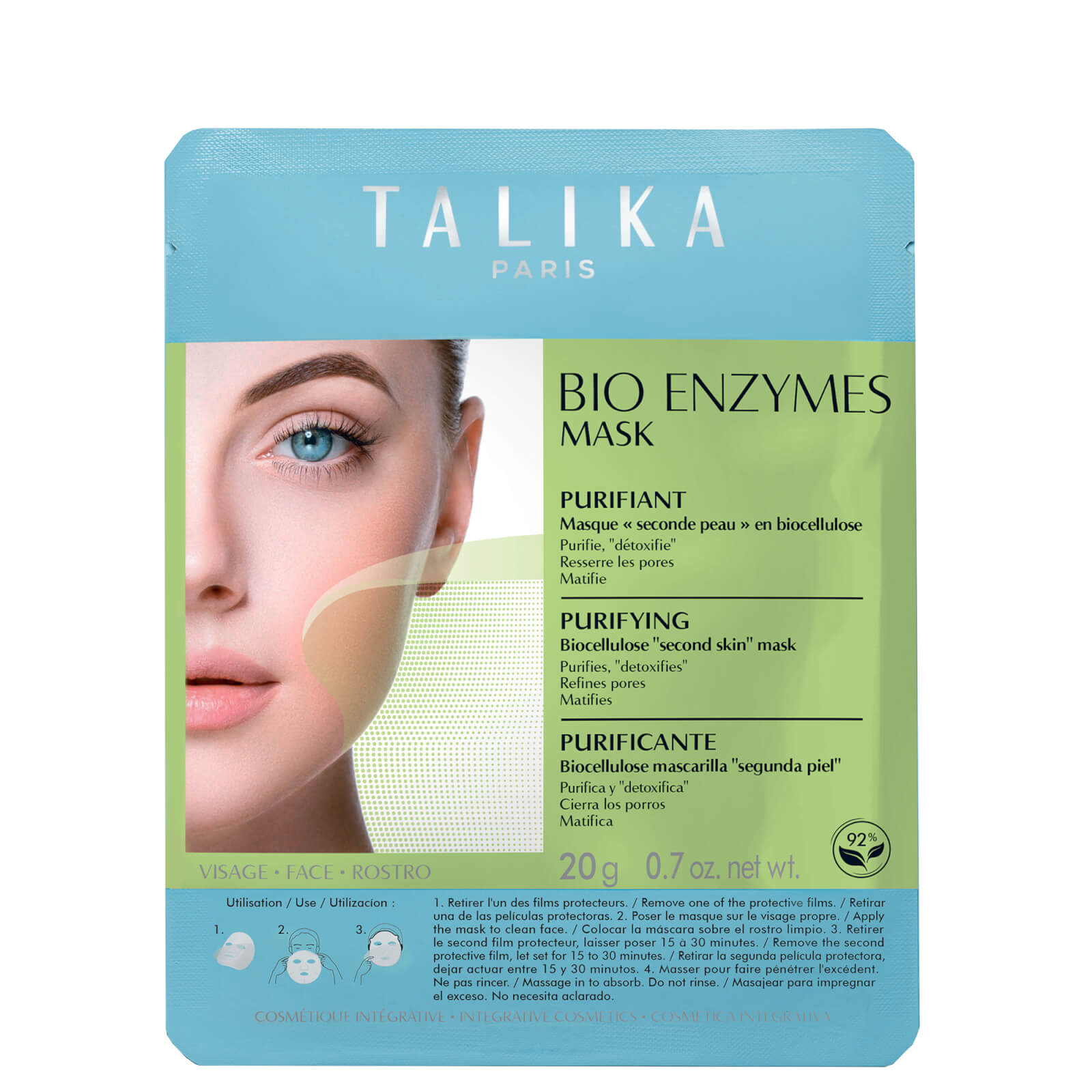 Mascarilla purificante Bio Enzymes Mask de Talika 20 g