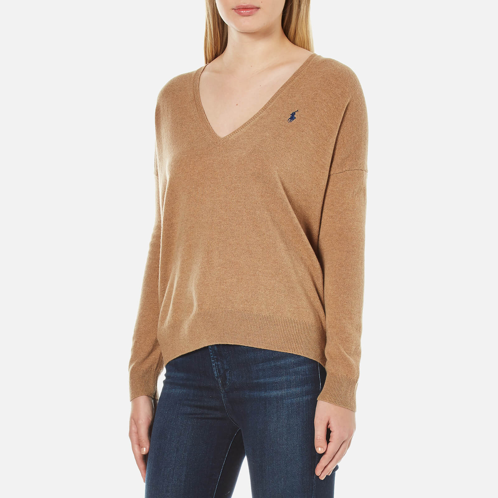 Polo v necks women's top