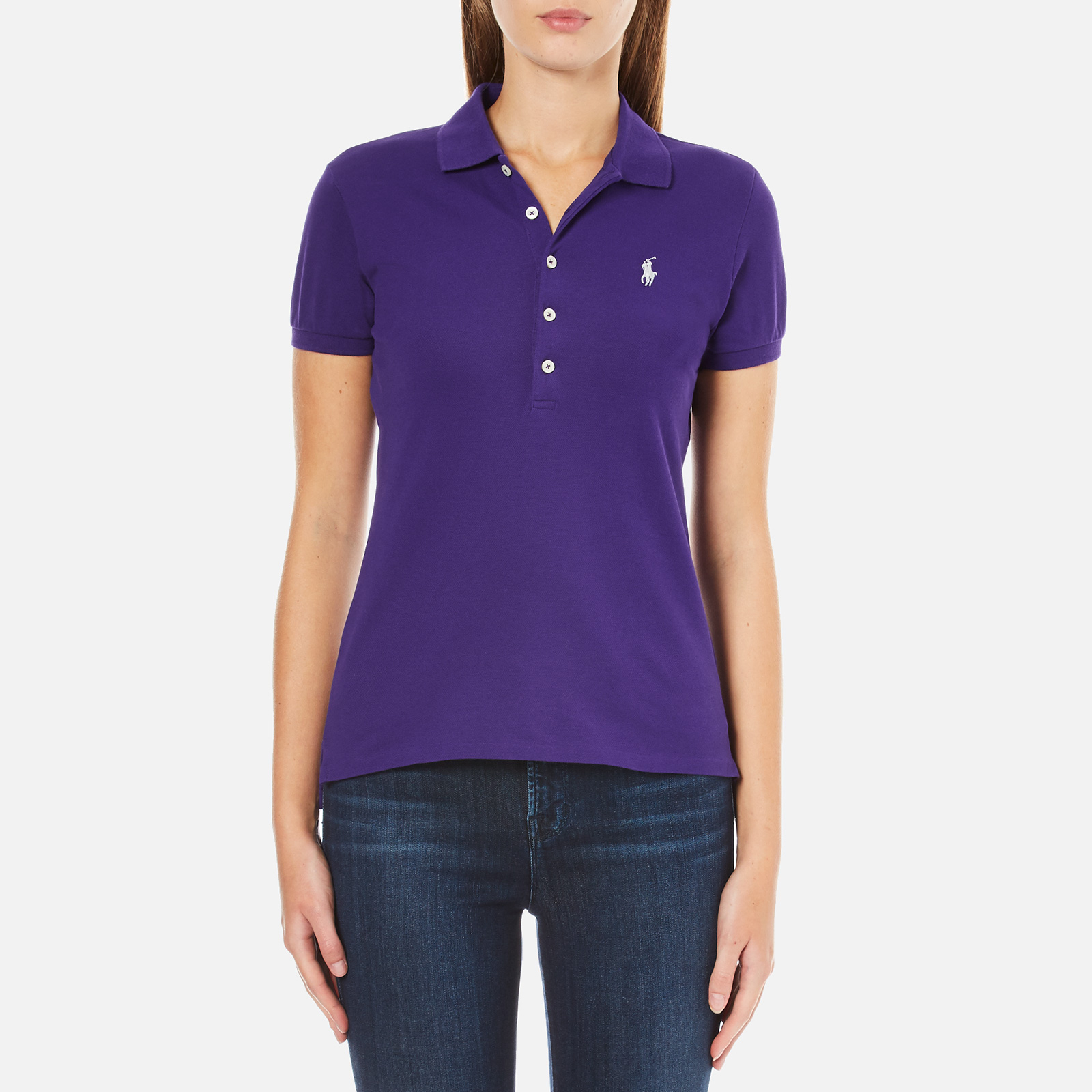 Polo Ralph Lauren Women s Julie Polo Shirt Chalet Purple Coggles