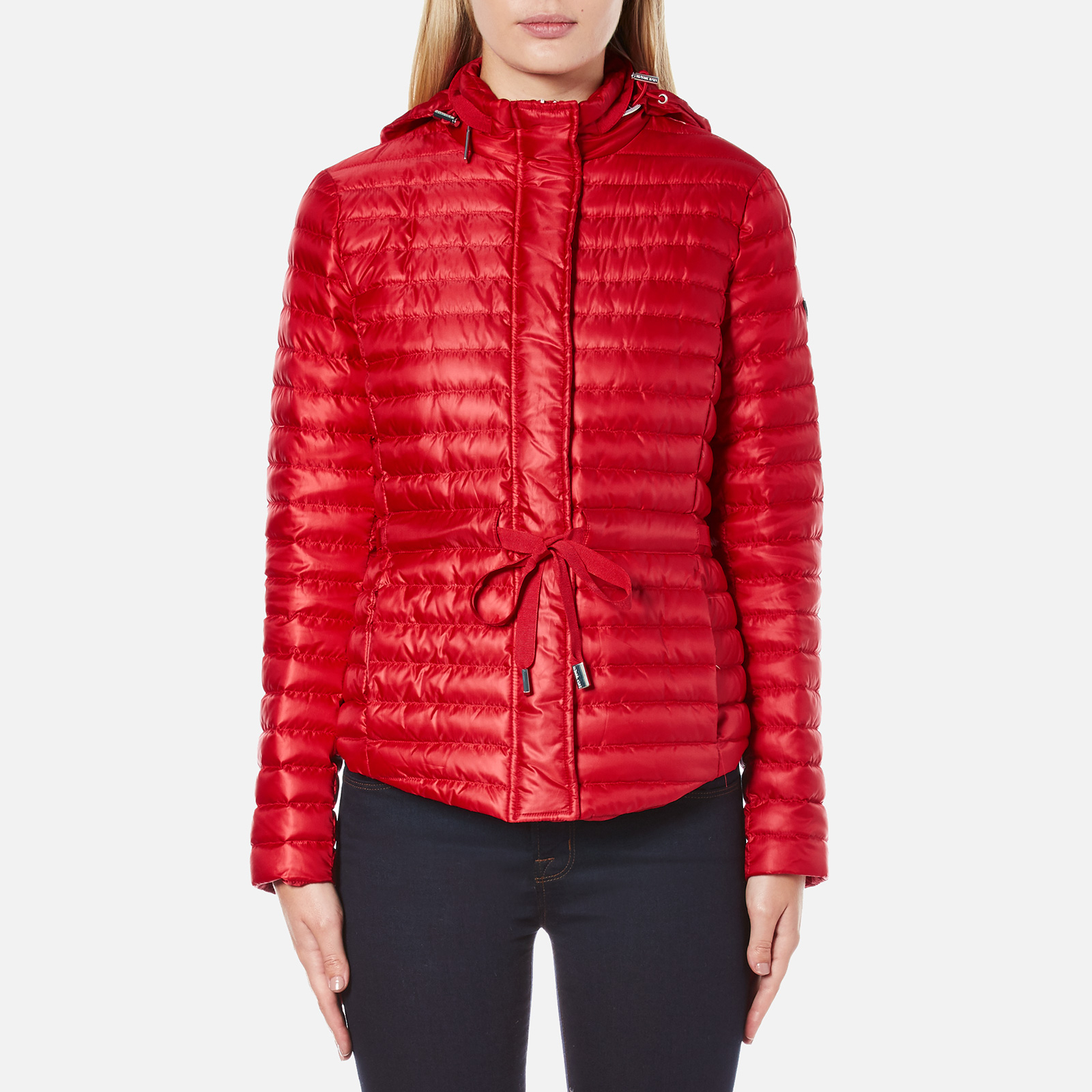 Michael kors red puffer jacket shop