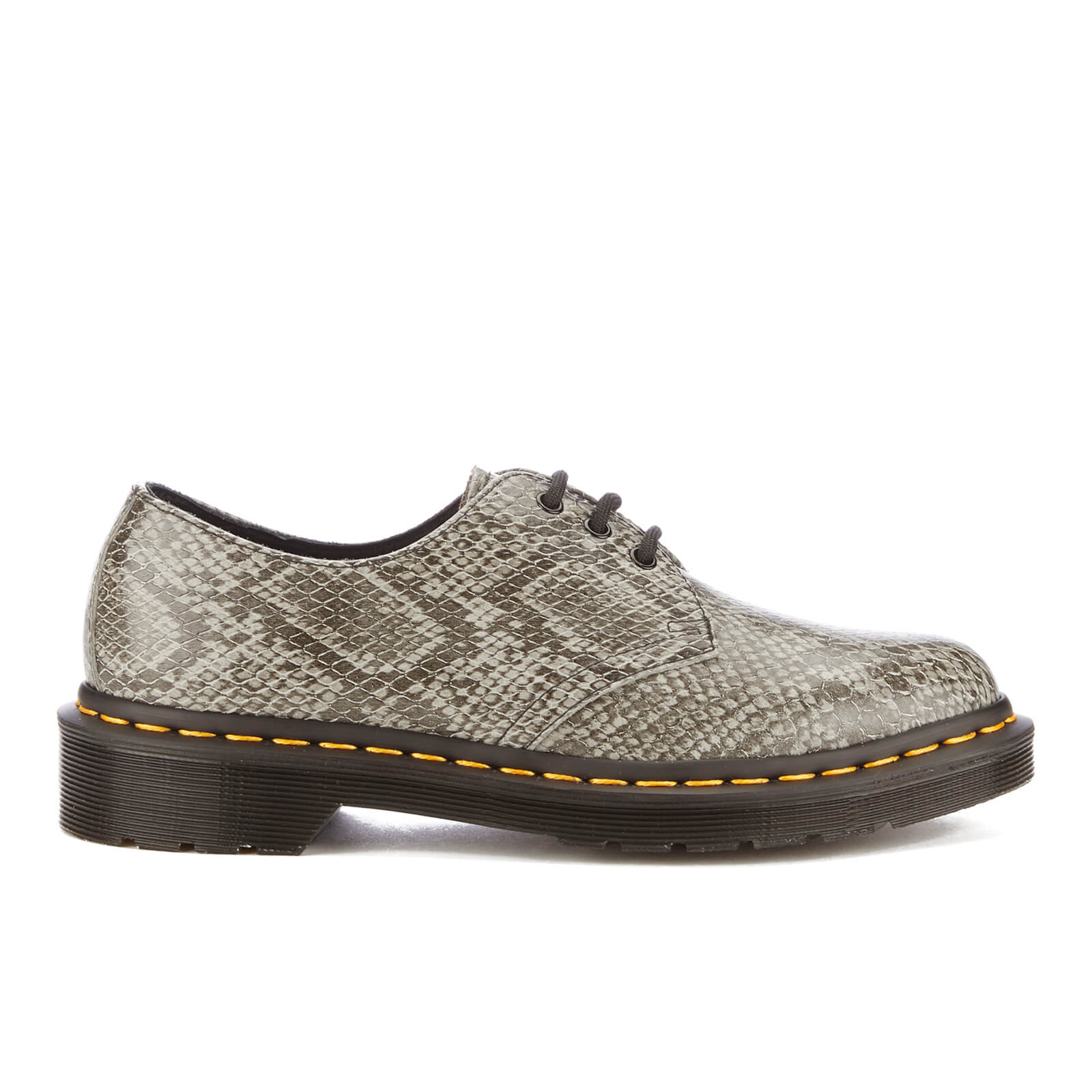 Dr. Martens Women s 1461 Viper 3 Eye Shoes Light Grey Allsole