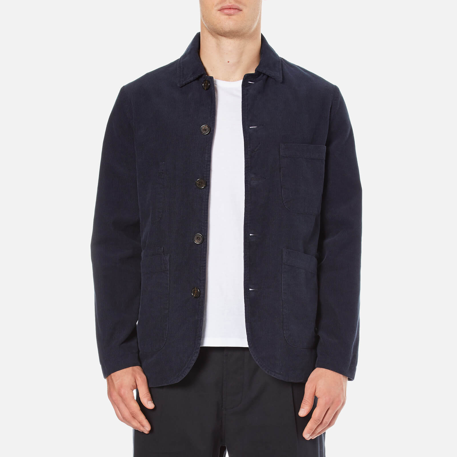 Universal Works Men s Bakers Jacket Navy Coggles