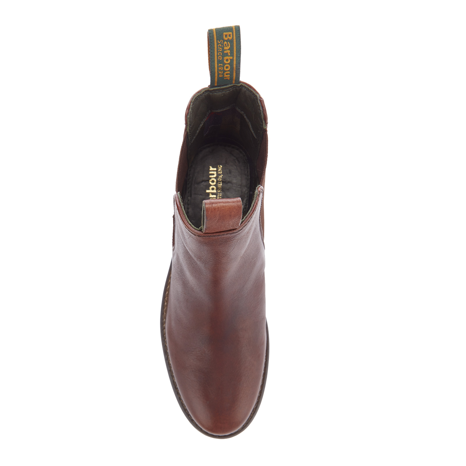 Barbour Women s Latimer Leather Chelsea Boots Chestnut Allsole